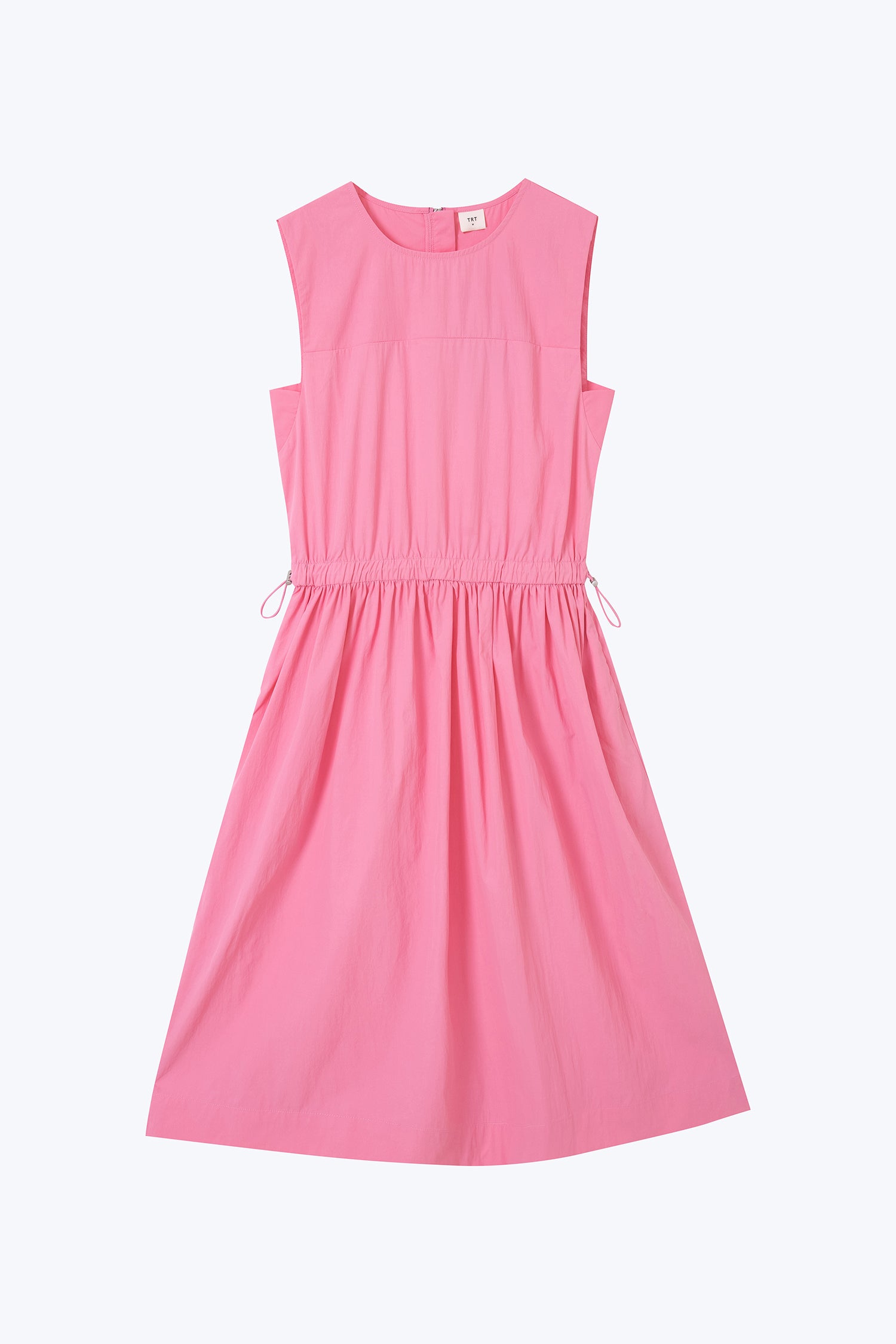 Drawcord Dress - Pink