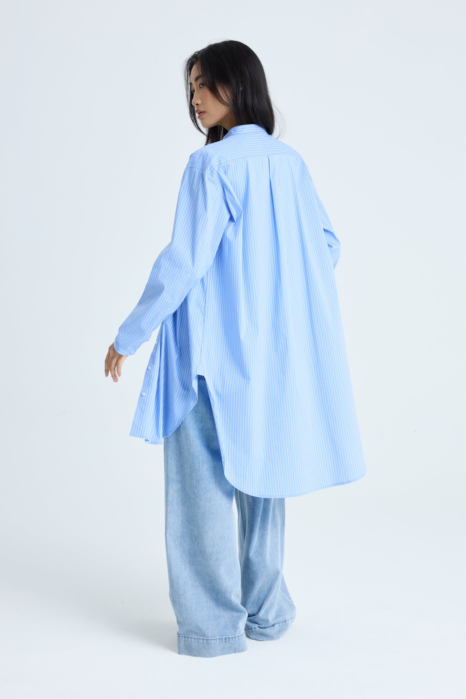 Striped Tunic - Blue Stripes