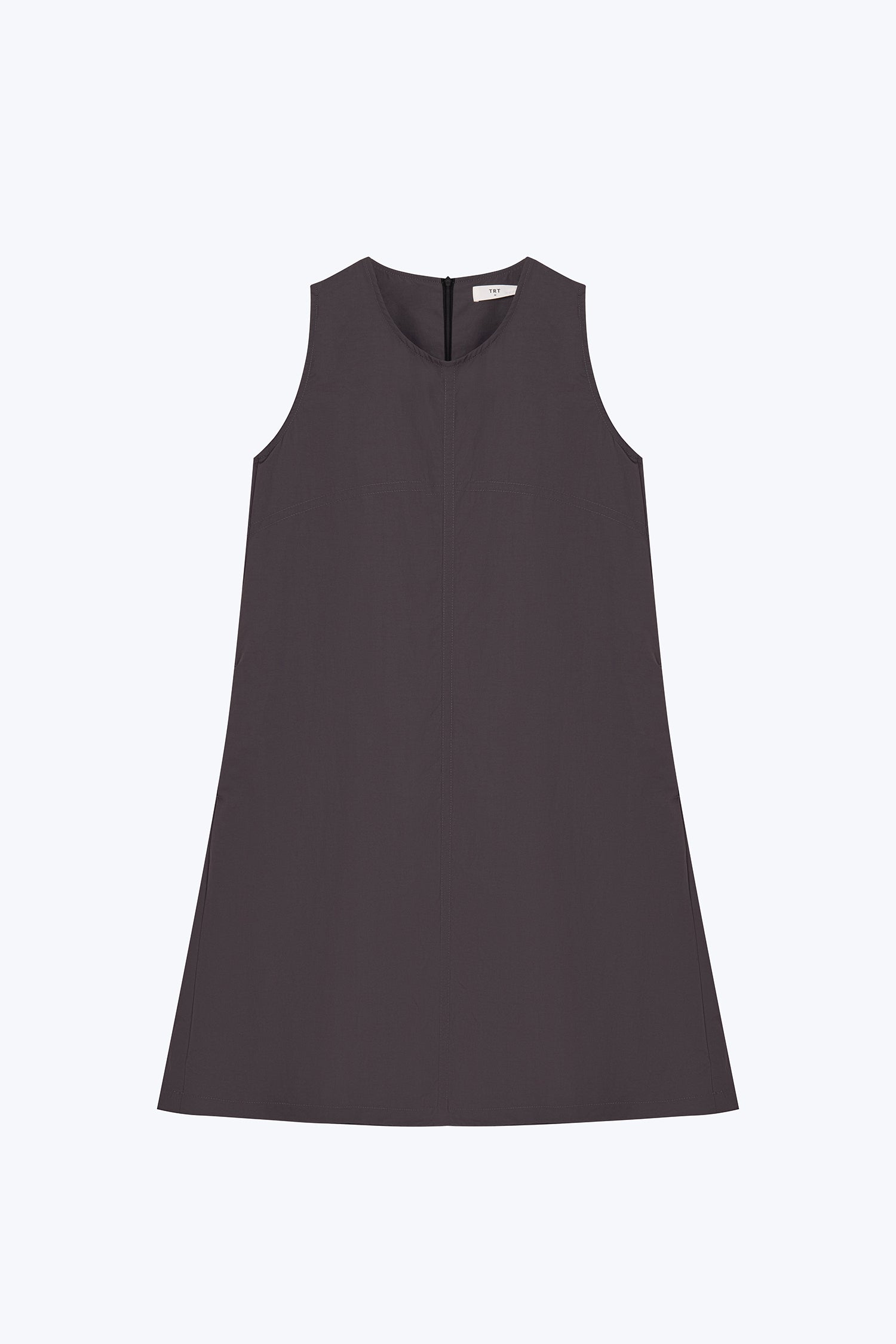 Side Buckle Dress - Charcoal