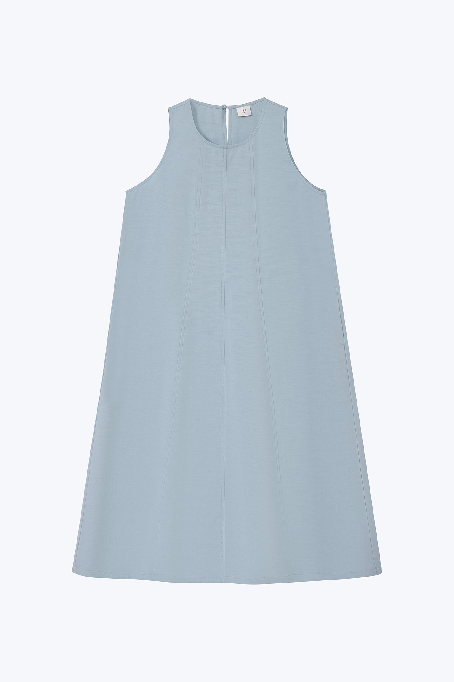 Sleeveless Panel Dress - Sky Blue