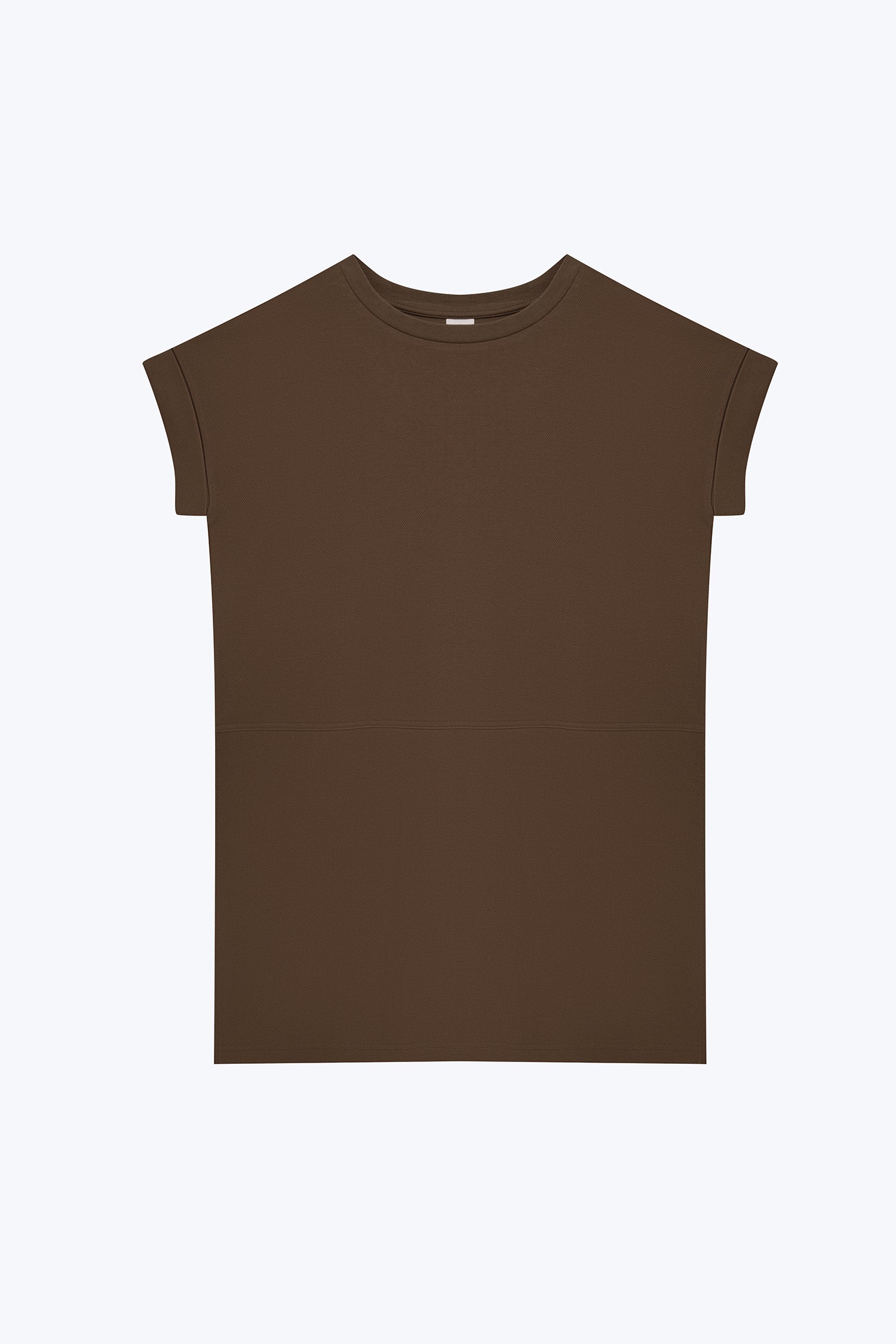 High Slit Tunic Tee - Army Green