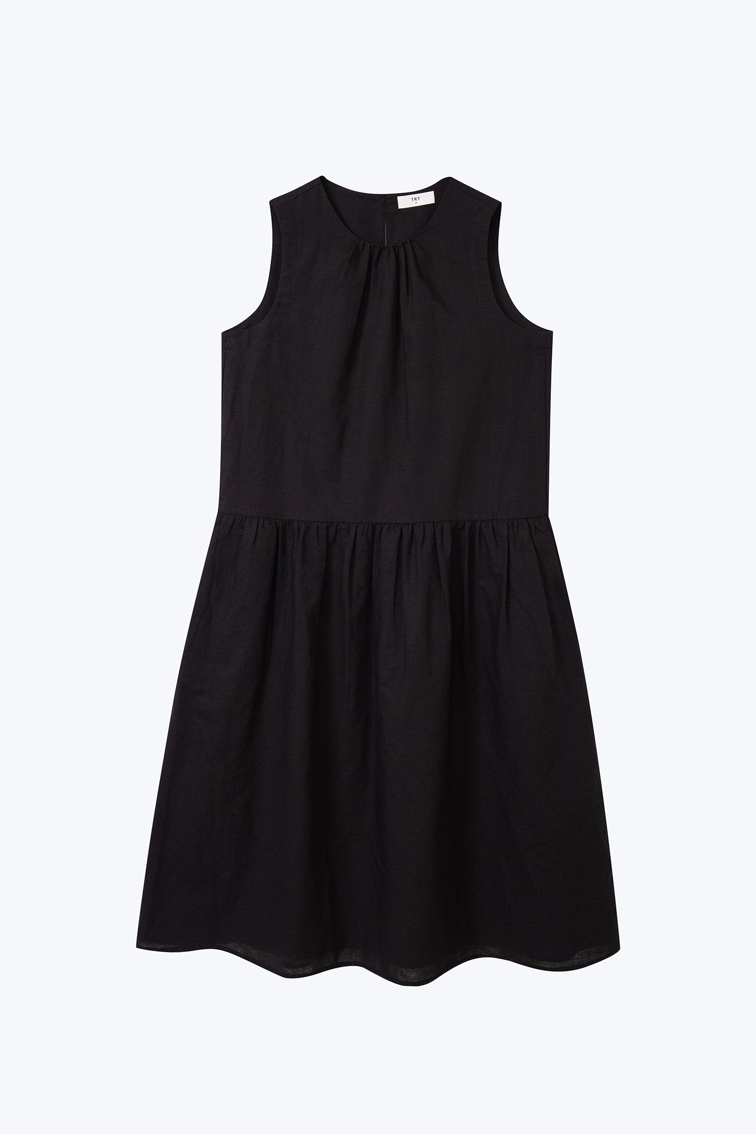 Gathered Dress - Black