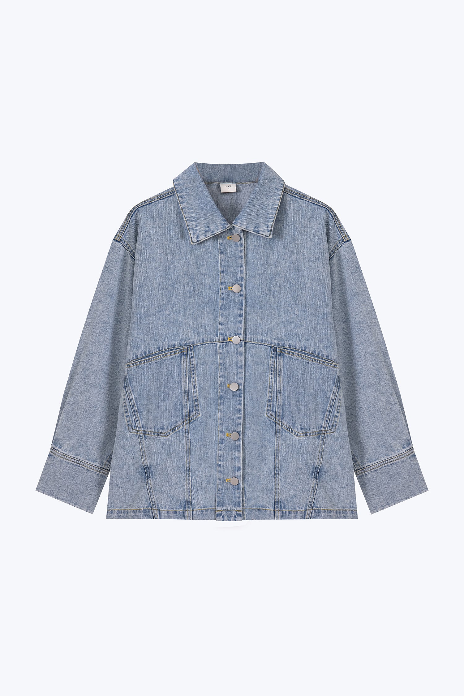 Denim Oversized Jacket - Light Denim