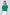 Knitted Boat Neck Top - Green