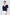 V-Neck Cropped Sweater - Navy