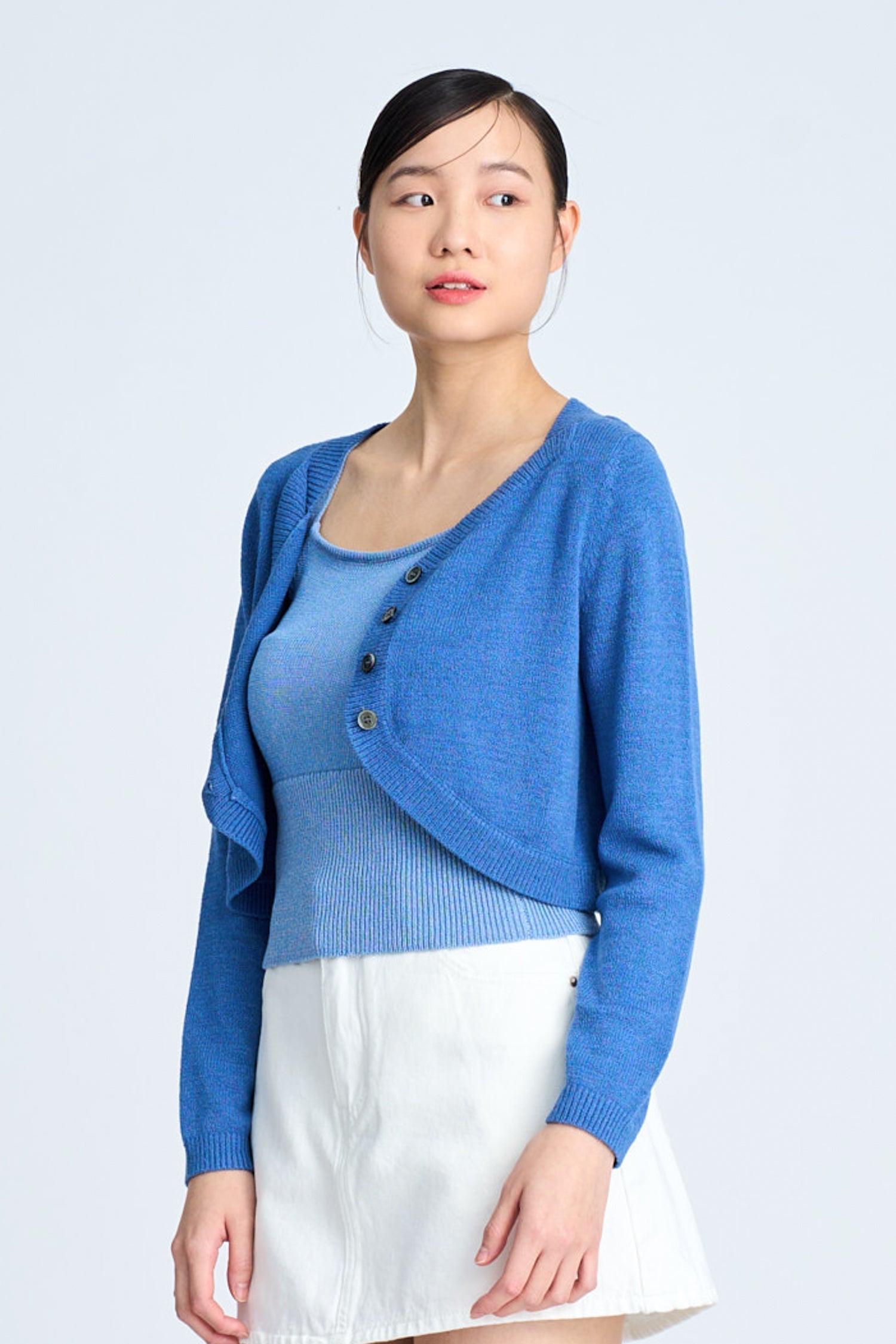 Knitted Camisole - Denim Blue [AT]