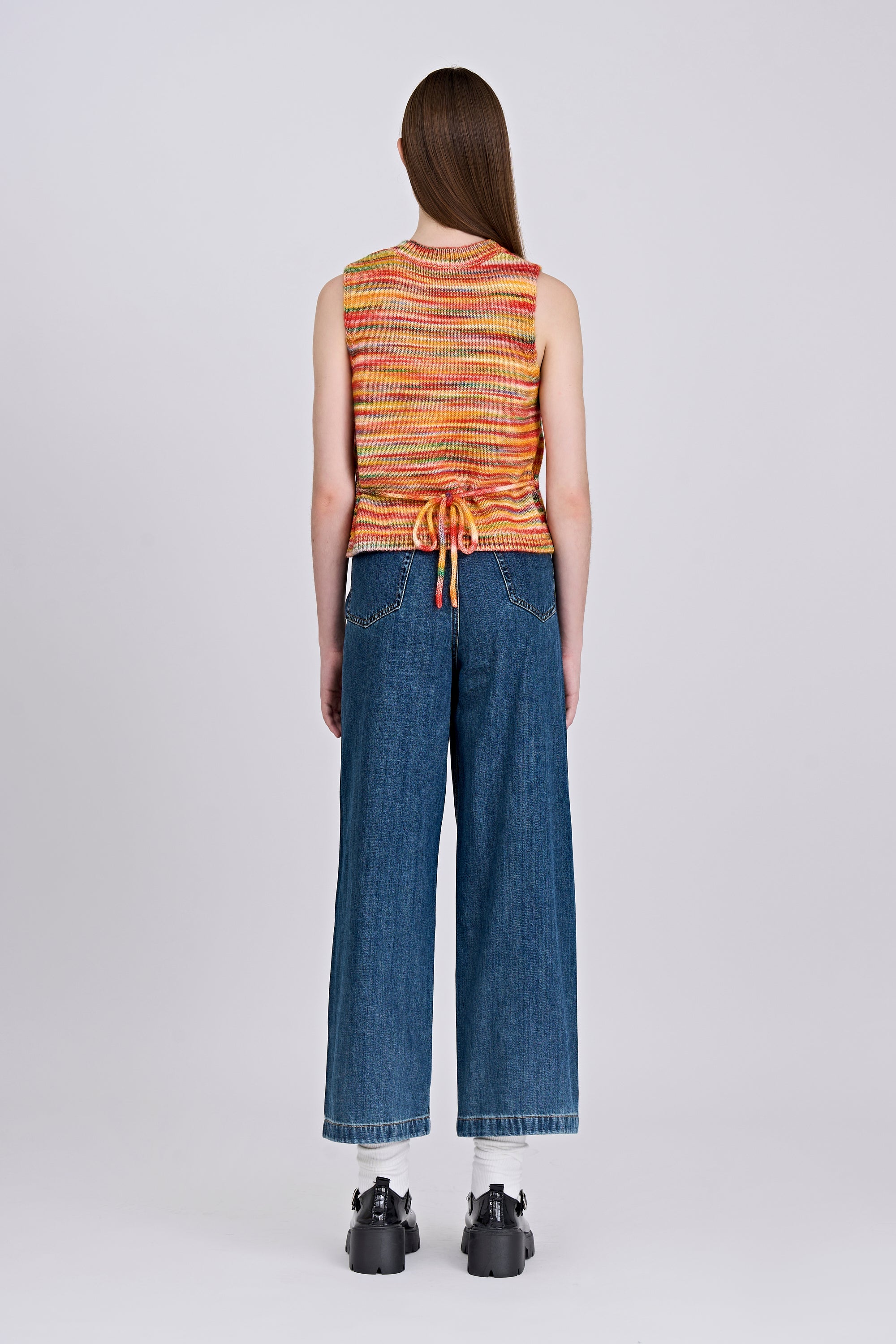 Multi-Coloured Knit Top - Multi-Colour