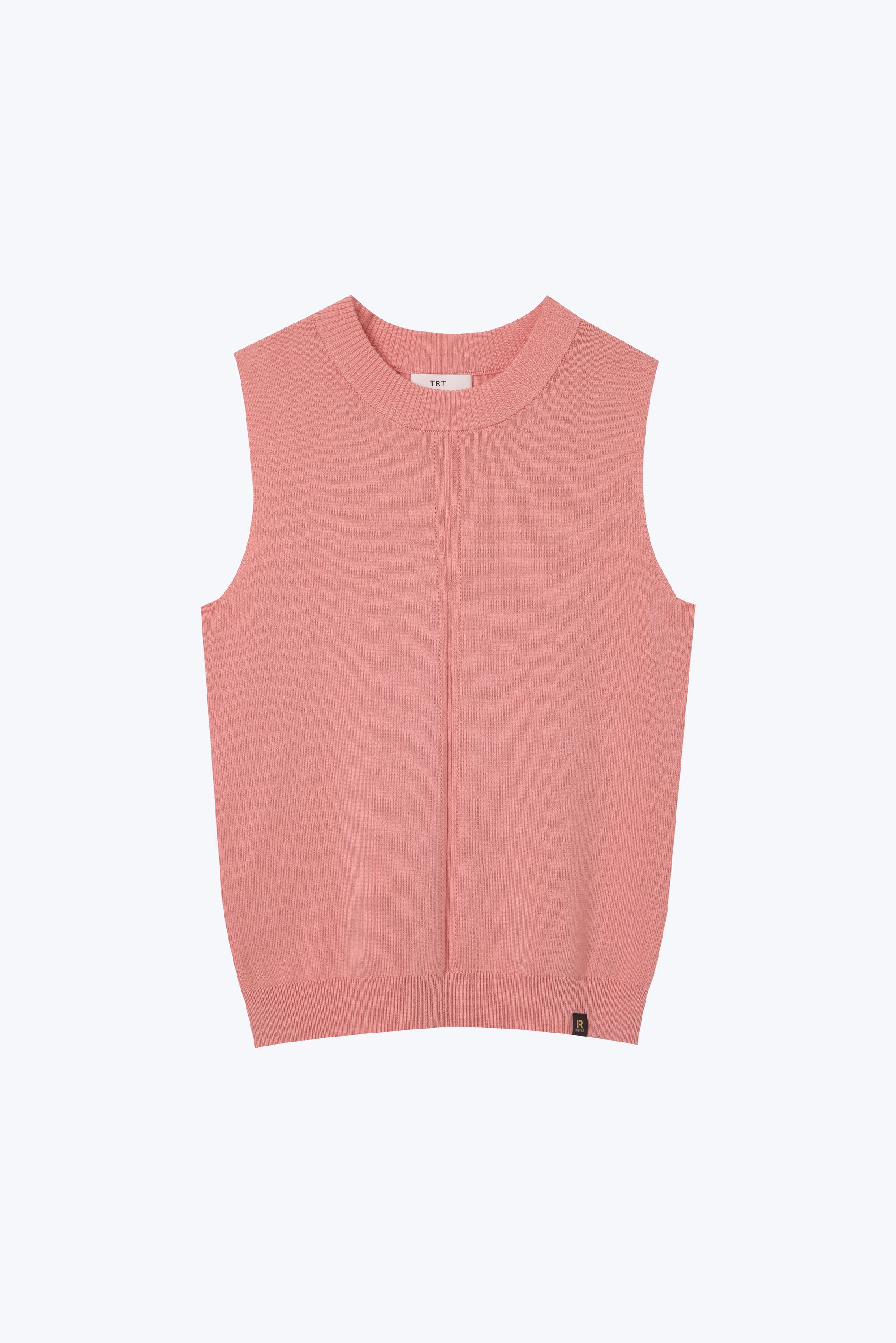 Knitted Sleeveless Top - Blush