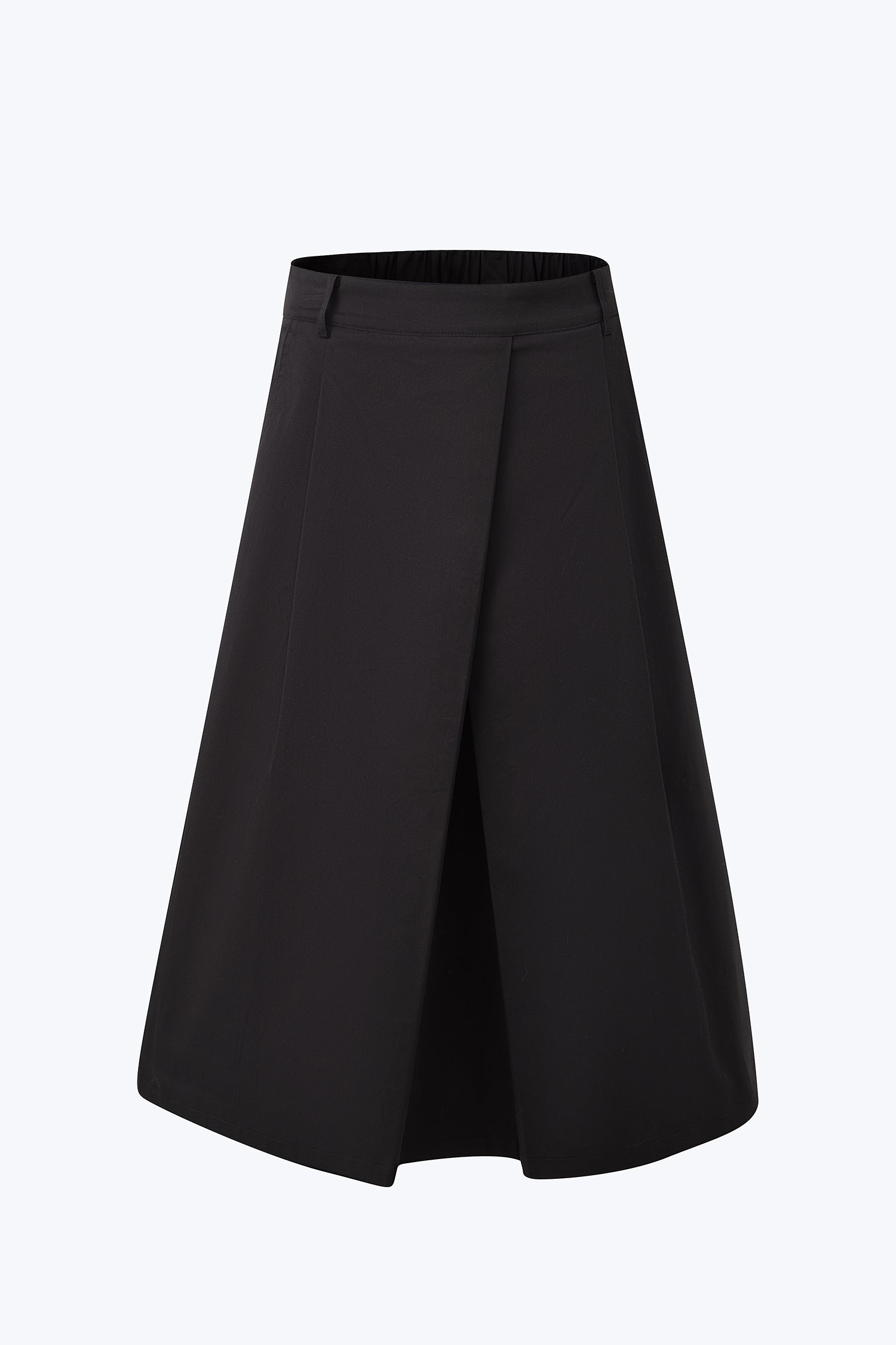 Wrapover Skirt - Black [AT]