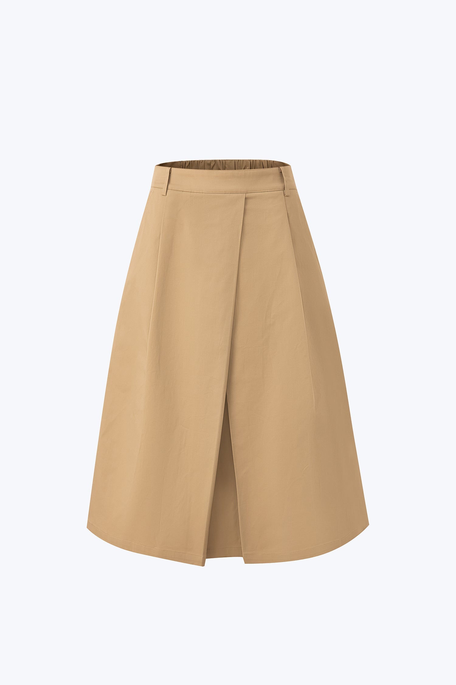 Wrapover Skirt - Khaki [AT]