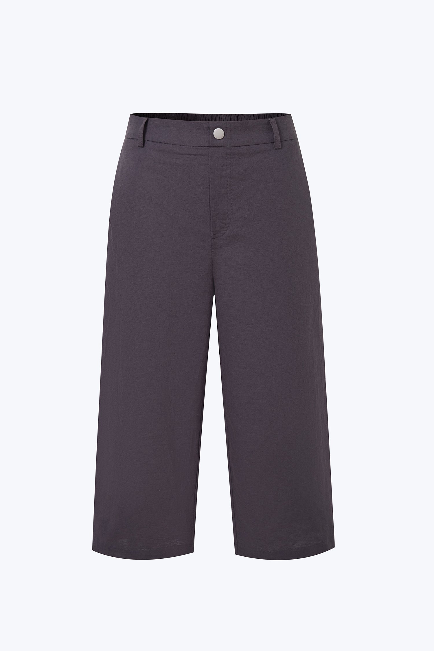 Straight Culottes - Charcoal