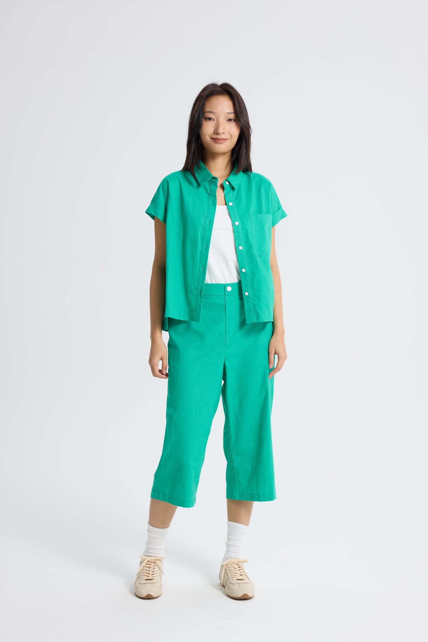 Straight Culottes - Jade