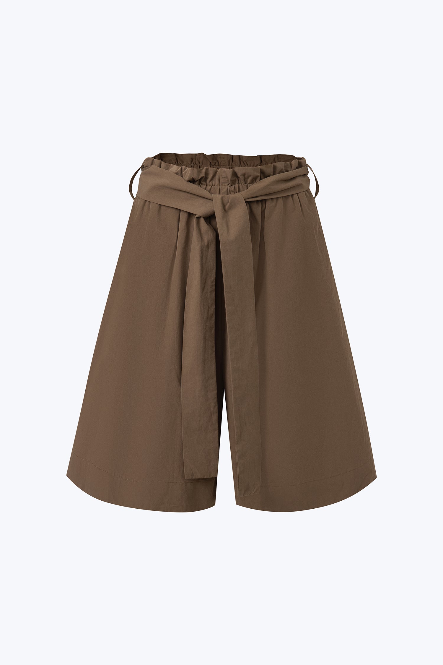 Paperbag Bermudas - Khaki Green