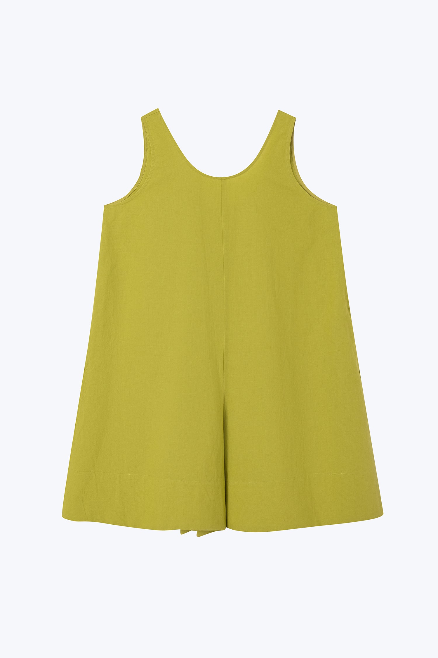 U-Neck Romper - Lime