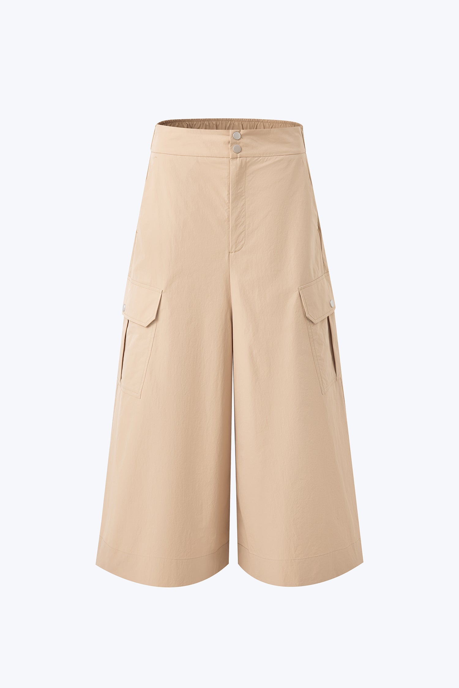 Cargo Flare Pants - Khaki [AT]