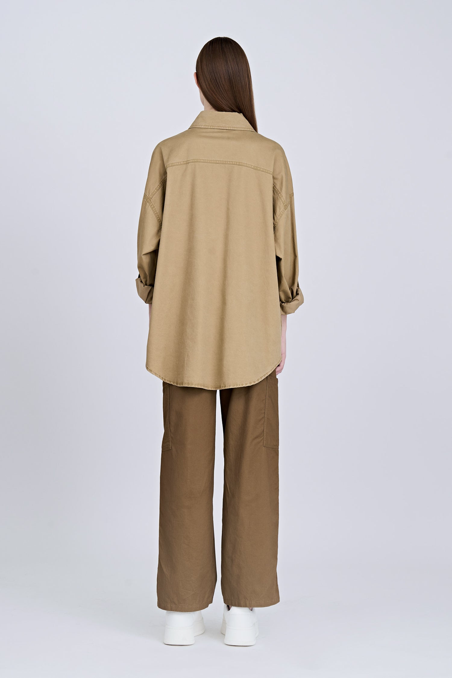 Front Fly Cargo Pants - Army Green [AT]