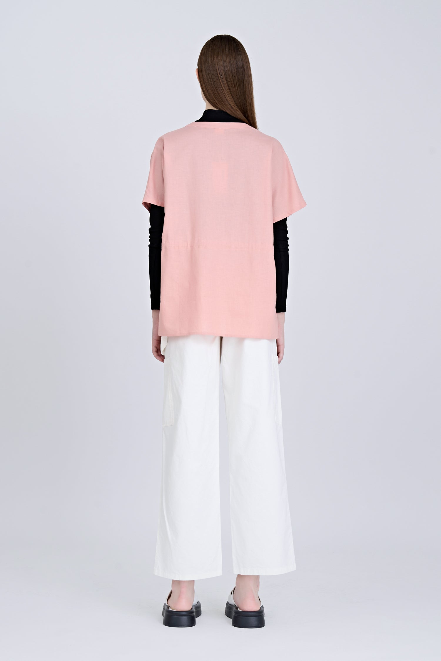 Front Fly Cargo Pants - Cream [AT]