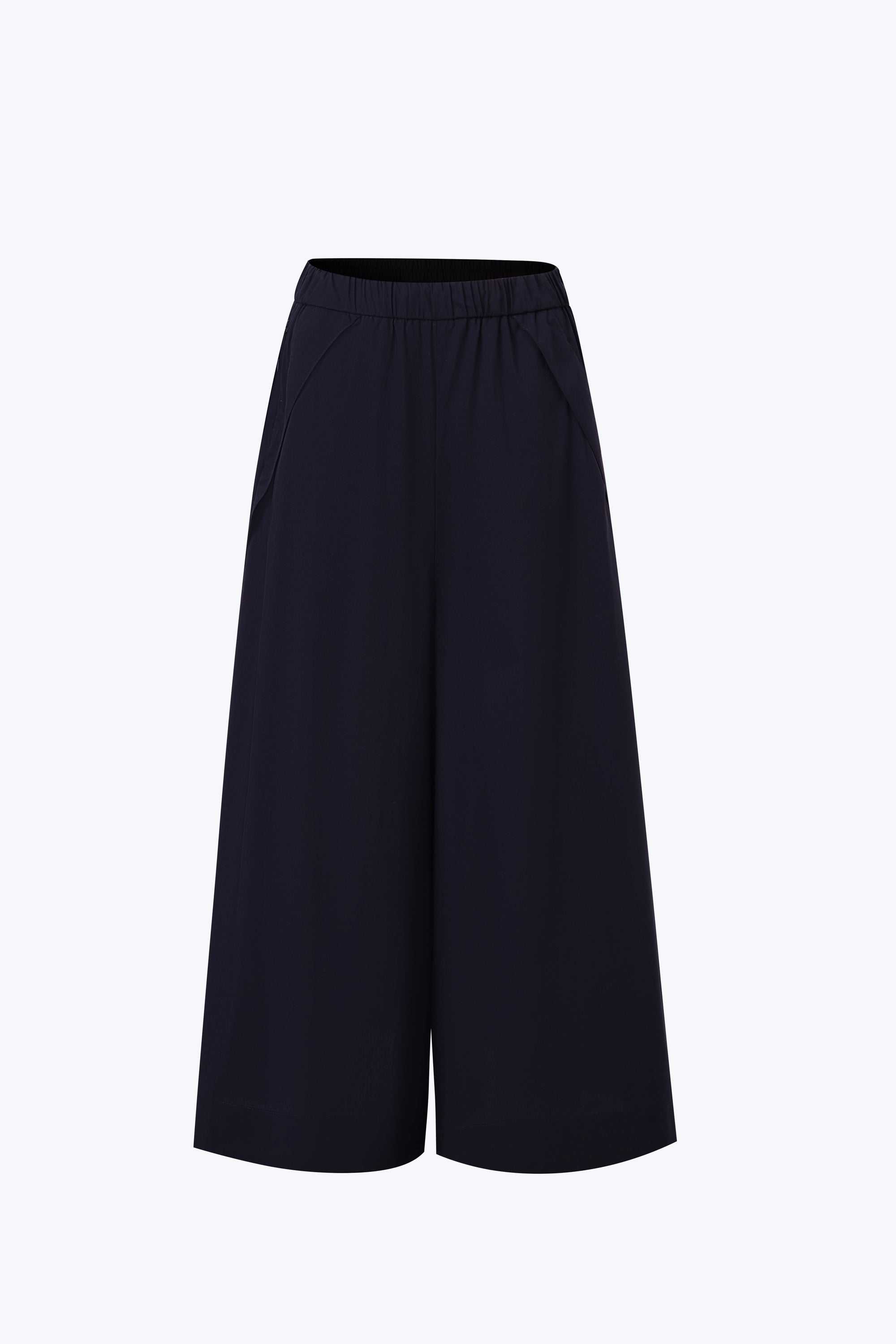 Pull-Up Trousers - Black