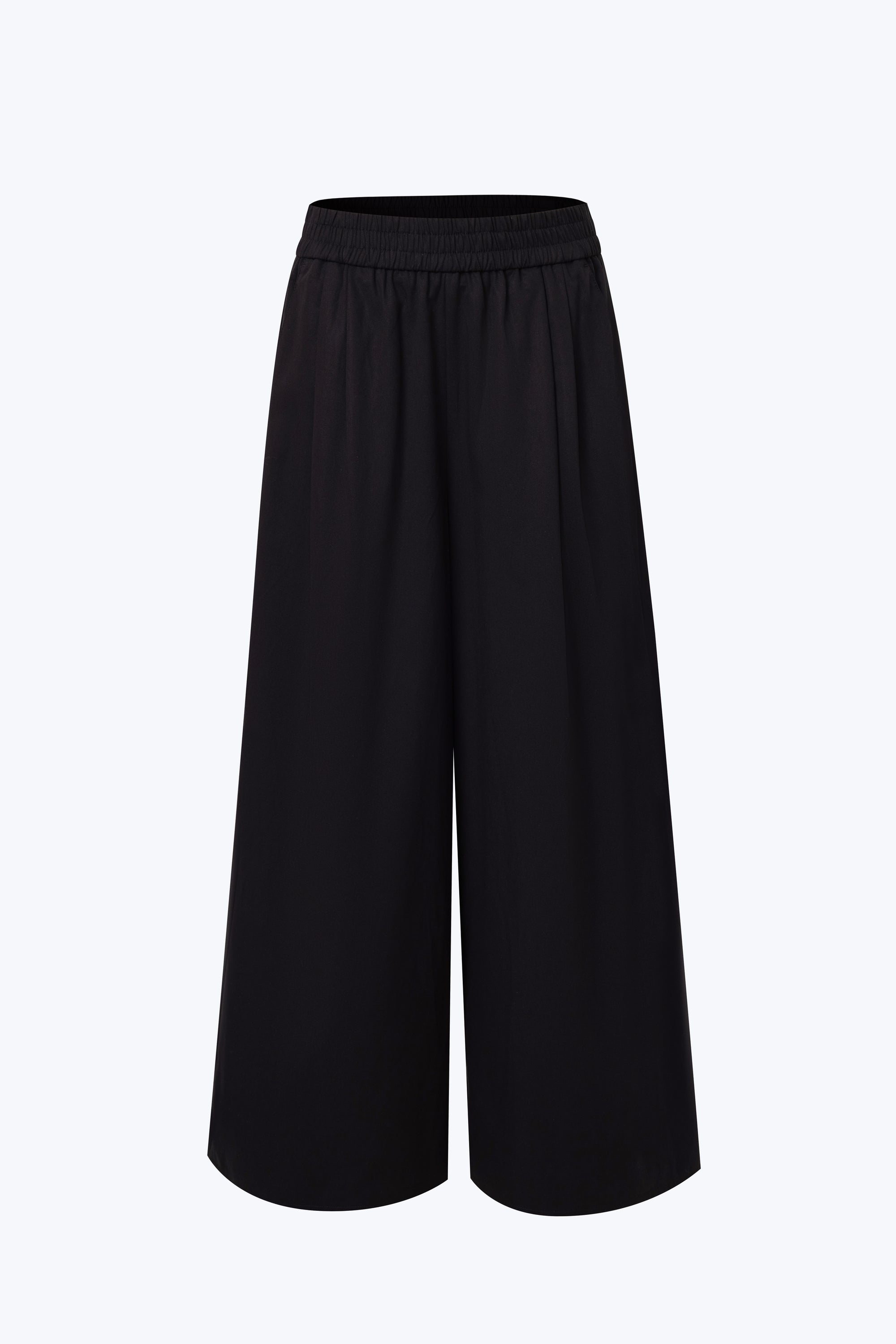 Pull-Up Trousers - Black