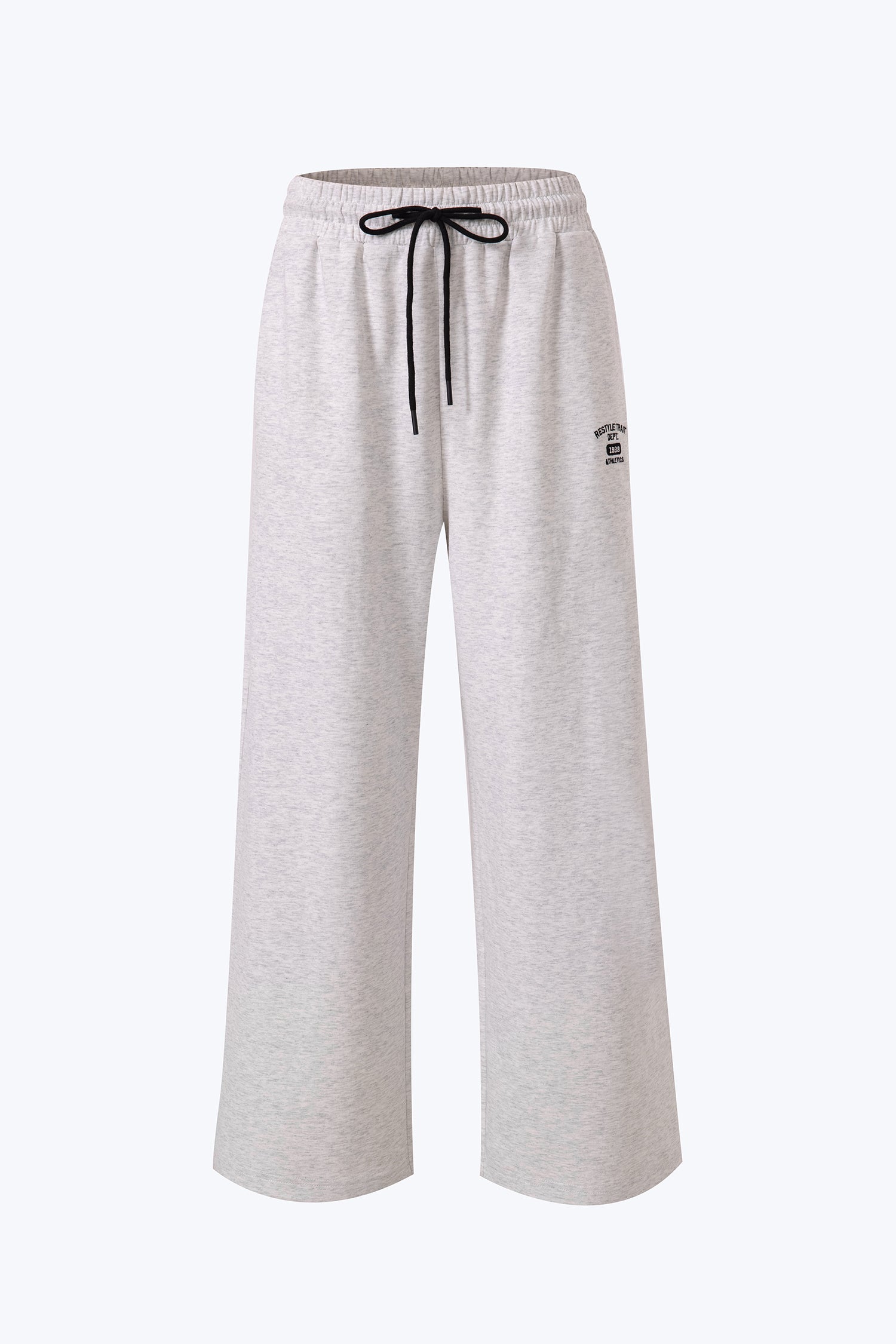 Pull-up Sweat Pants - Light Grey