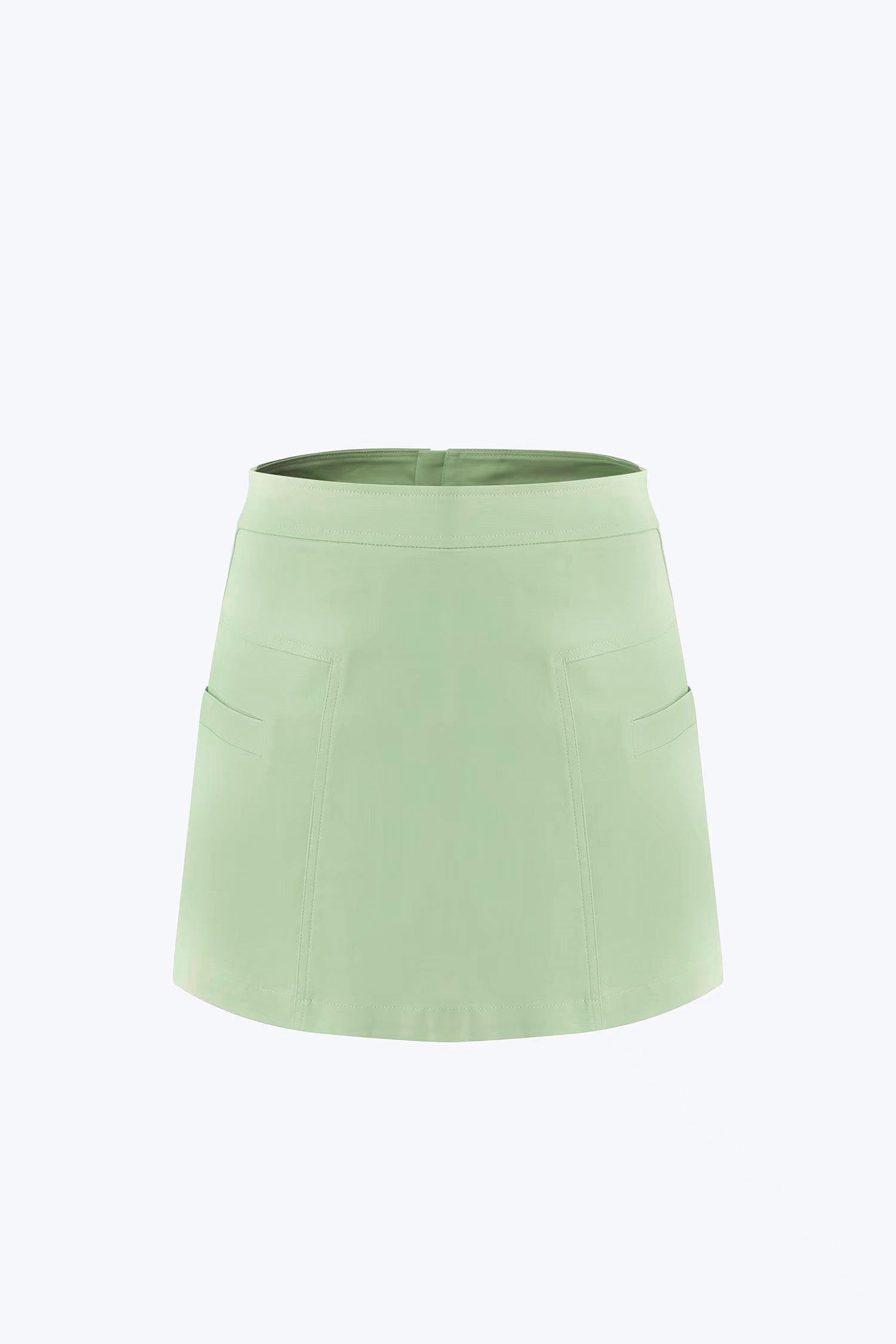 Cotton Patch Pocket Skirt - Mint [AT]