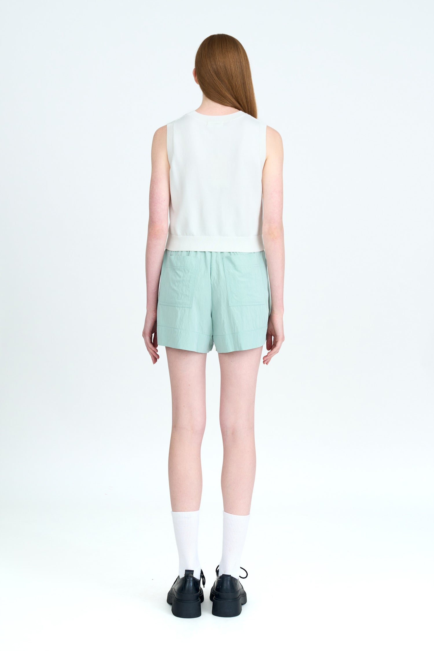 Pull-up Shorts - Mint
