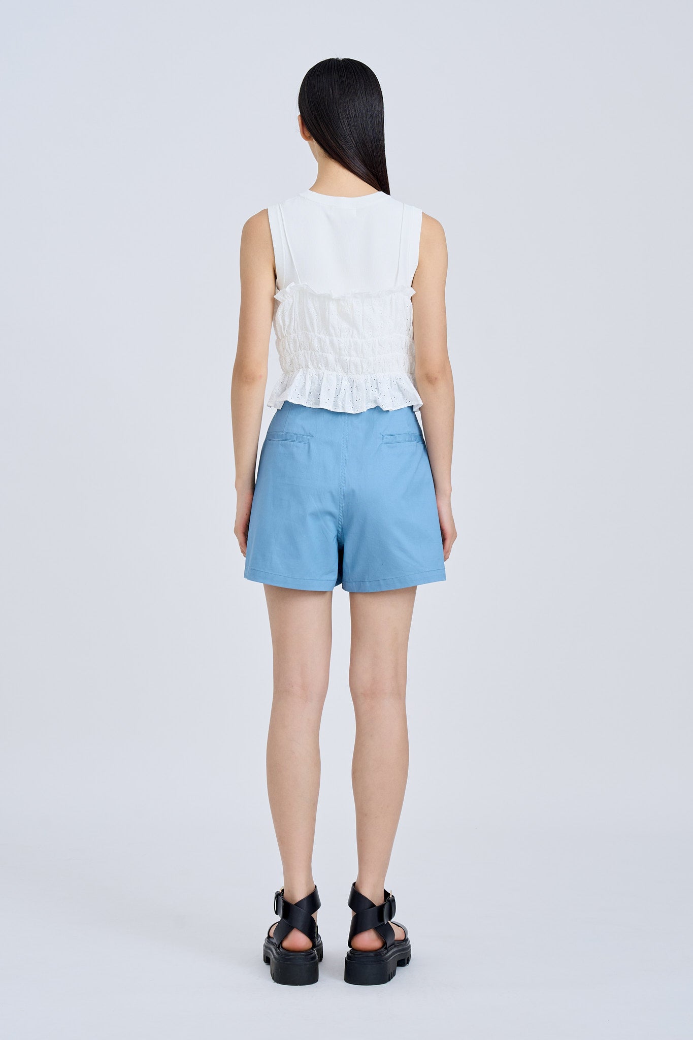 Cargo Shorts - Sky Blue