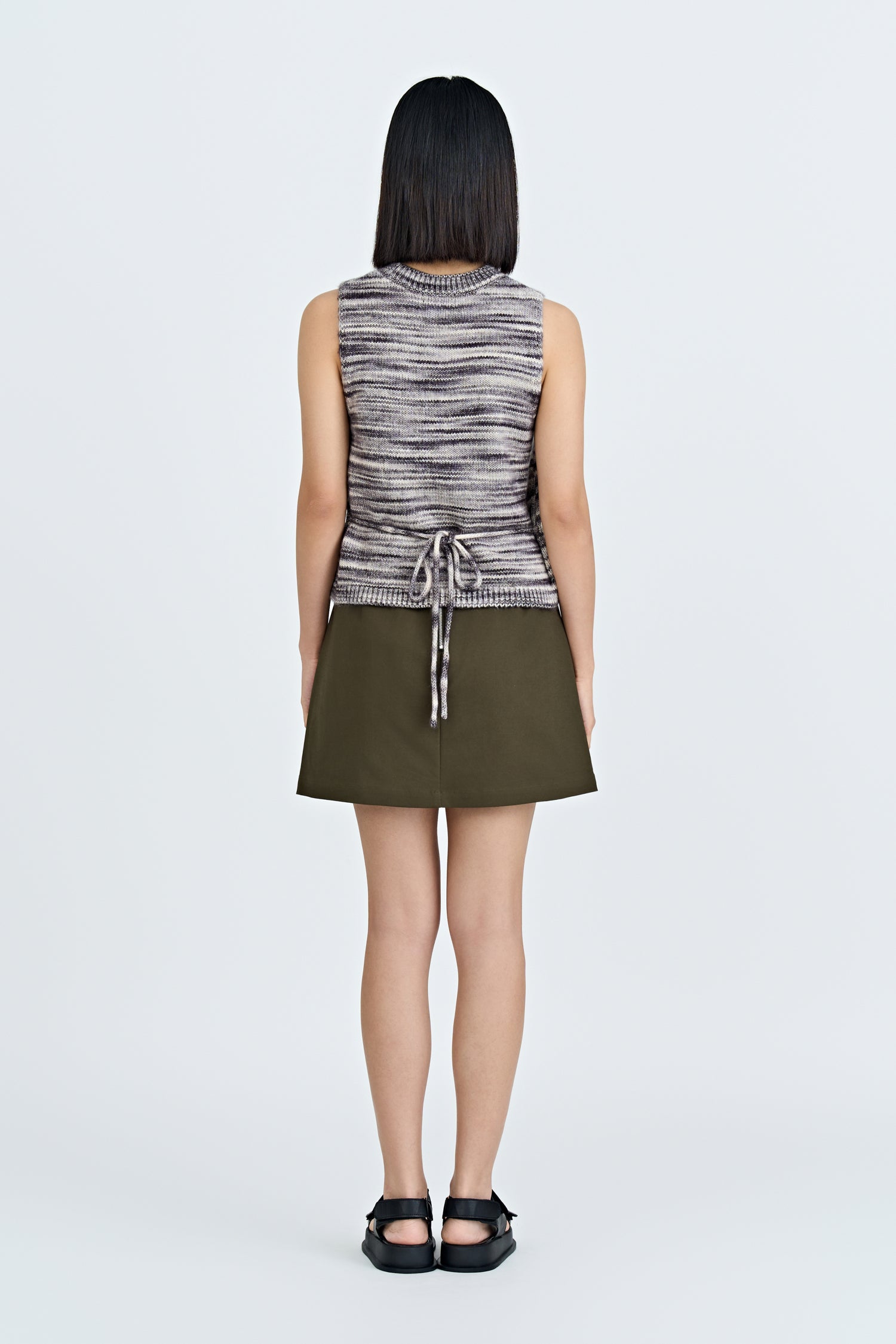 Classic A-Line Skorts - Army Green