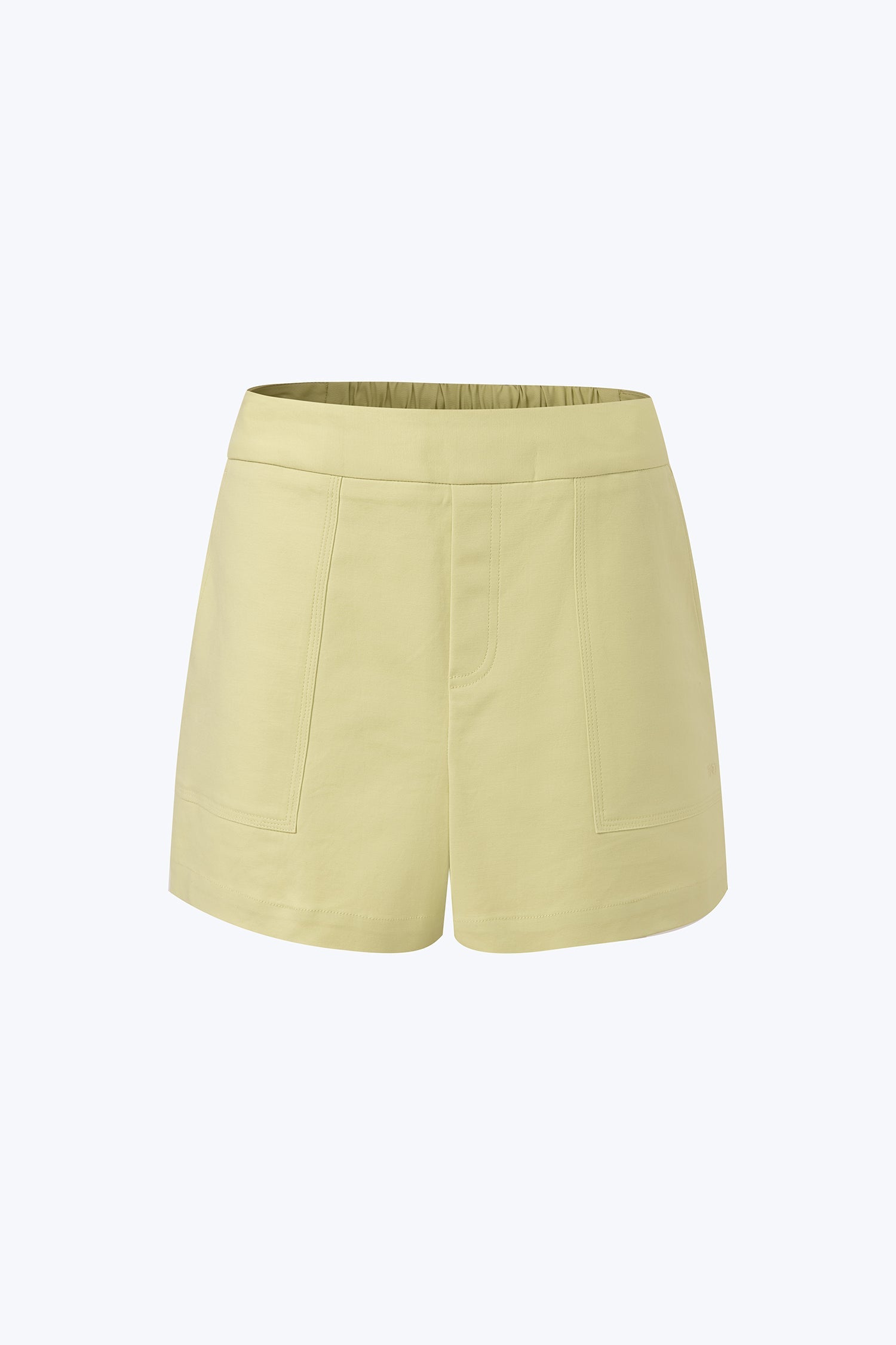 Patch Pocket Shorts - Chartreuse