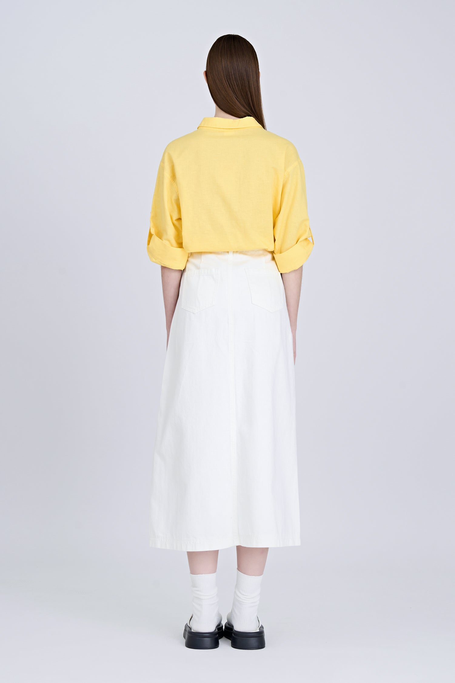 A-Line Skirt - Cream