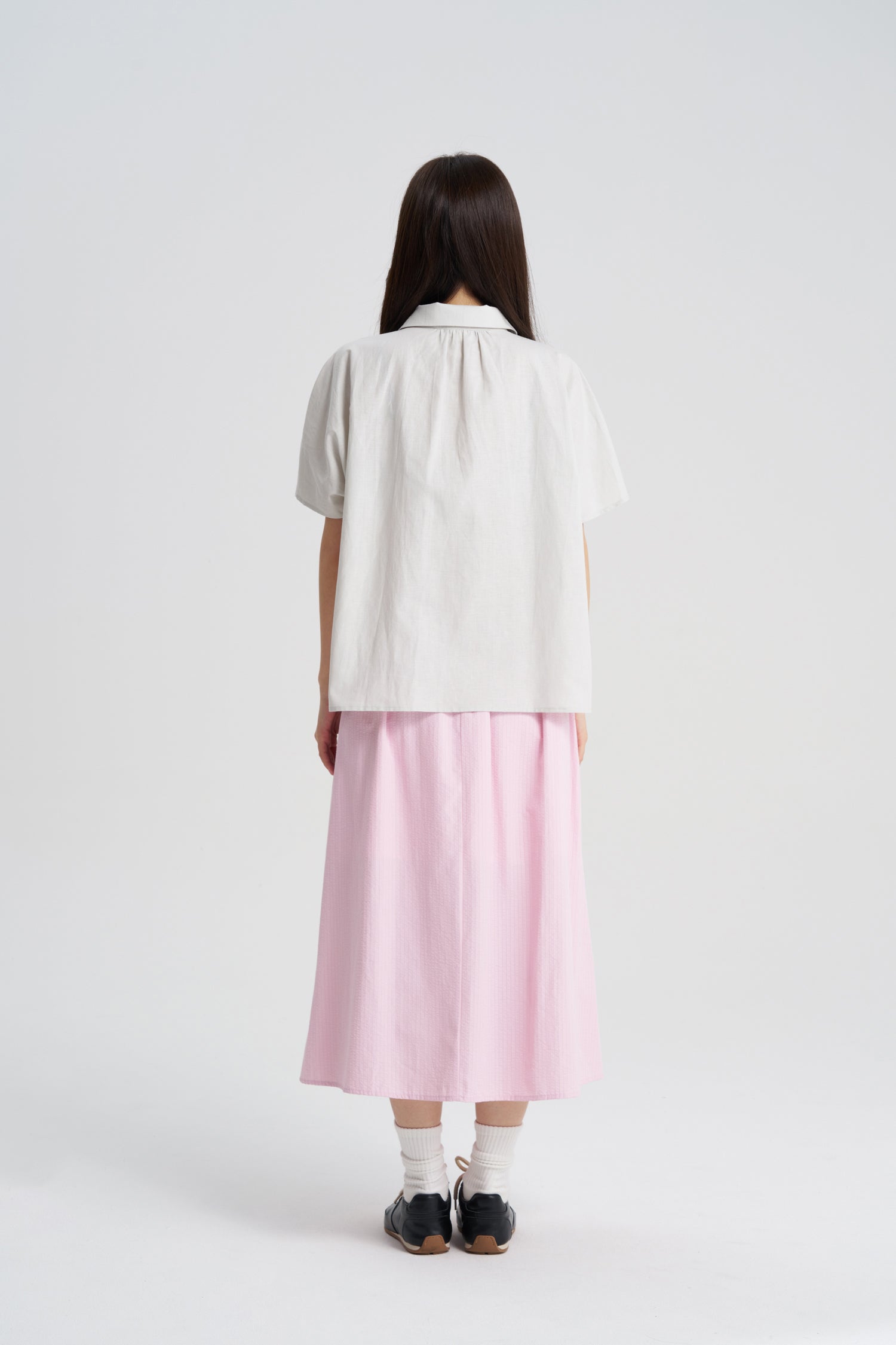Gathered Skirt - Blush