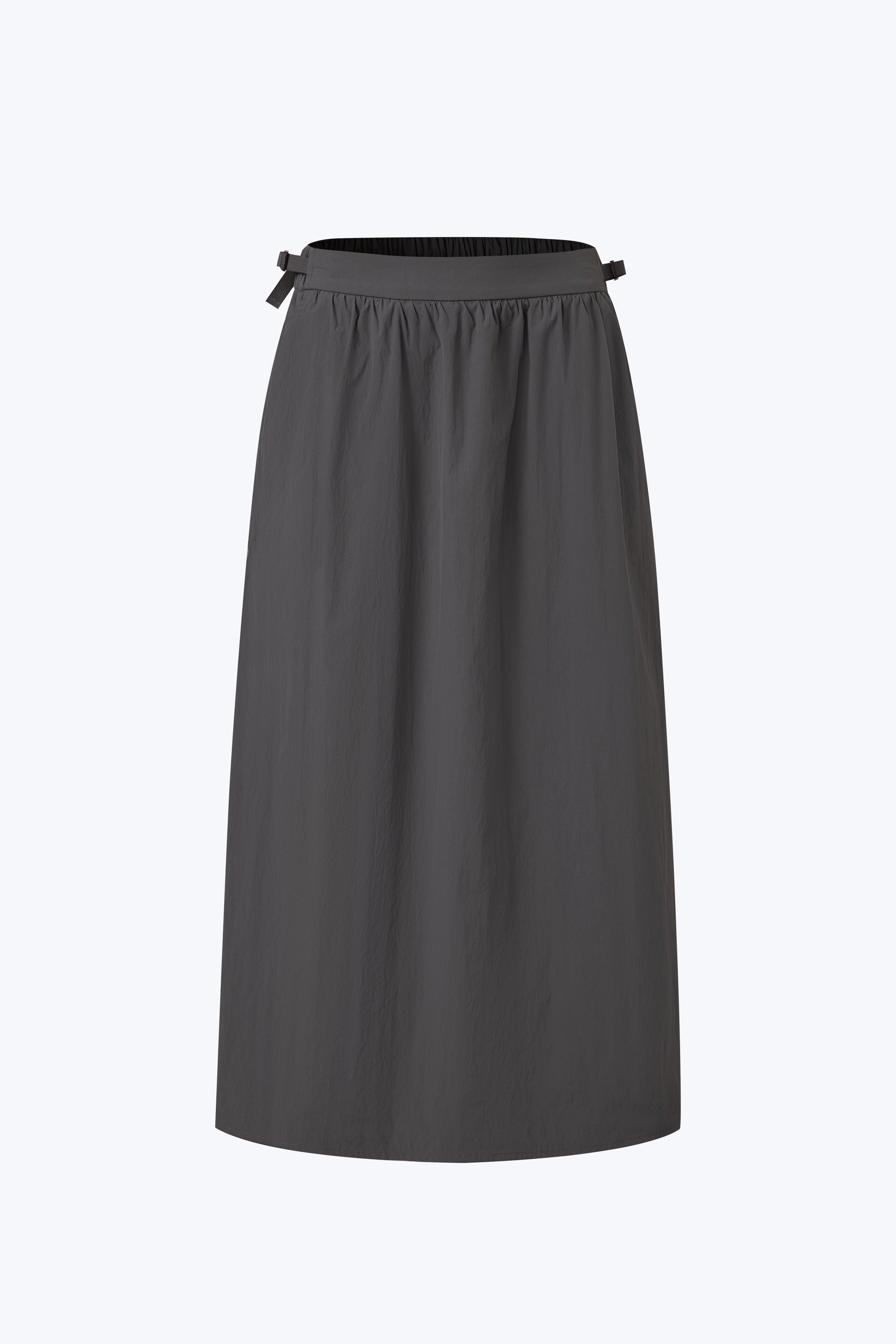 Side Buckle Skirt - Dark Moss