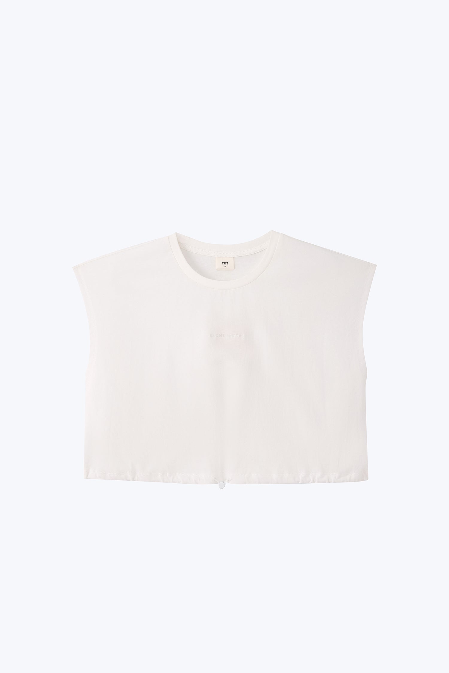 Drawcord Tee - Cream [AT]