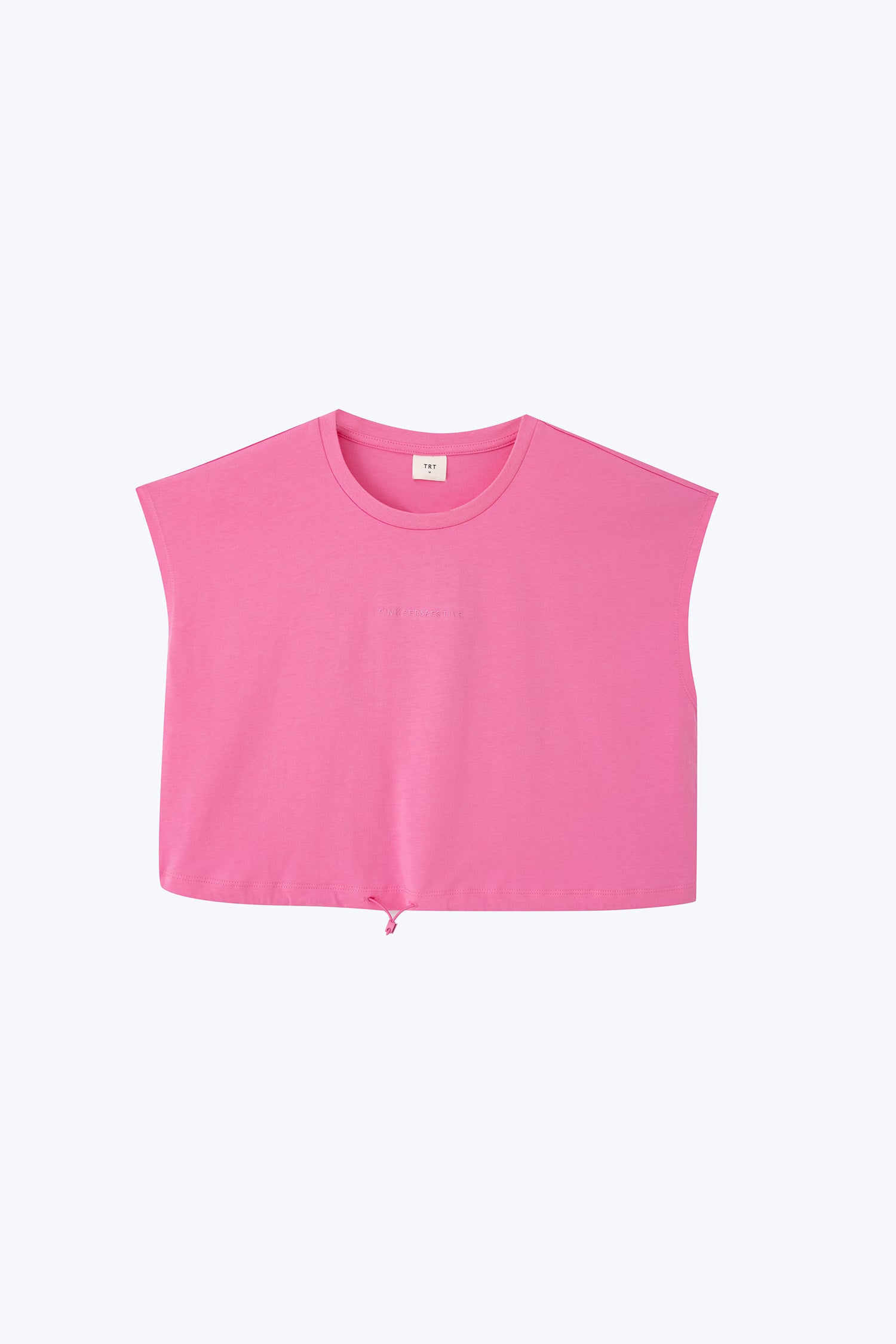 Drawcord Tee - Pink [AT]