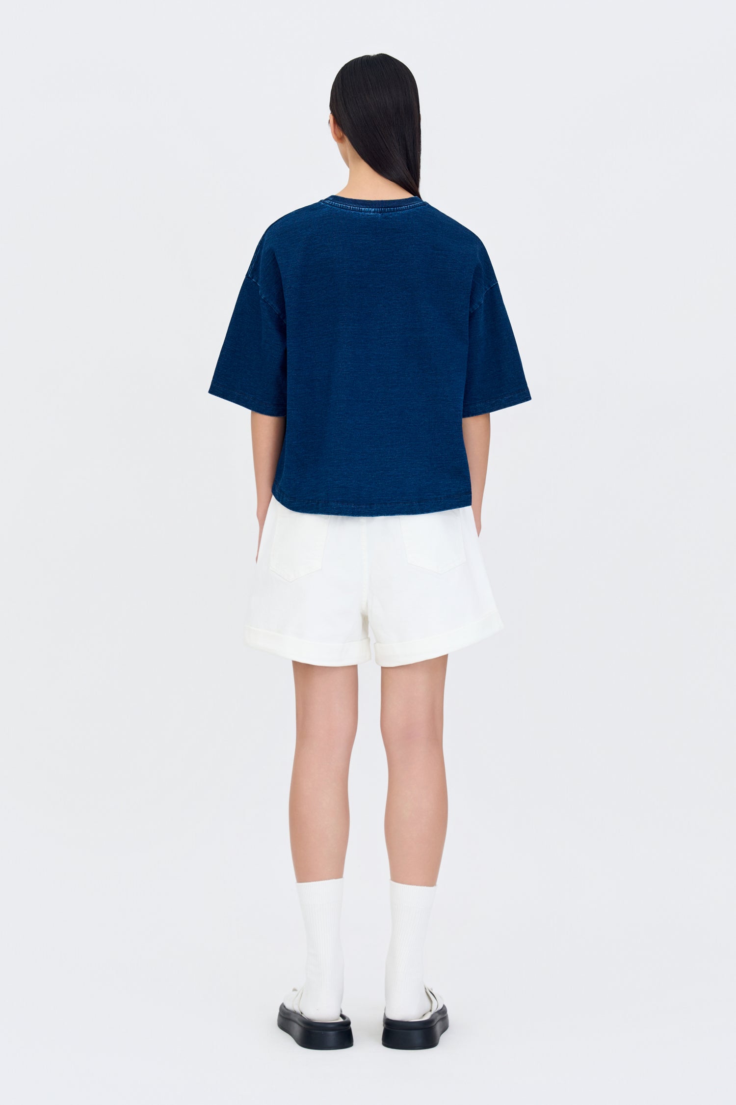 Sunset Club Tee - Dark Denim [AT]