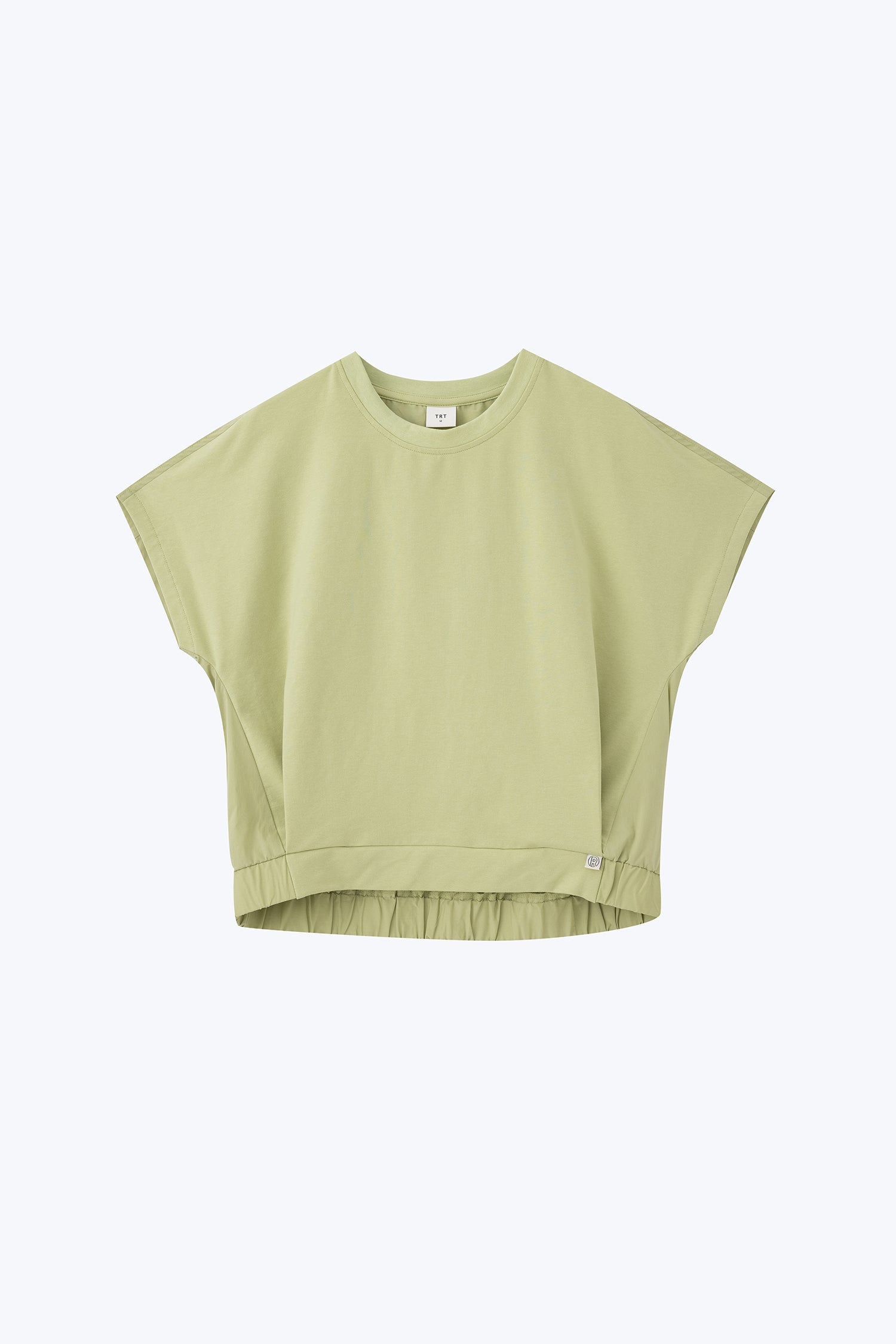 Elasticised Hem Tee - Melon