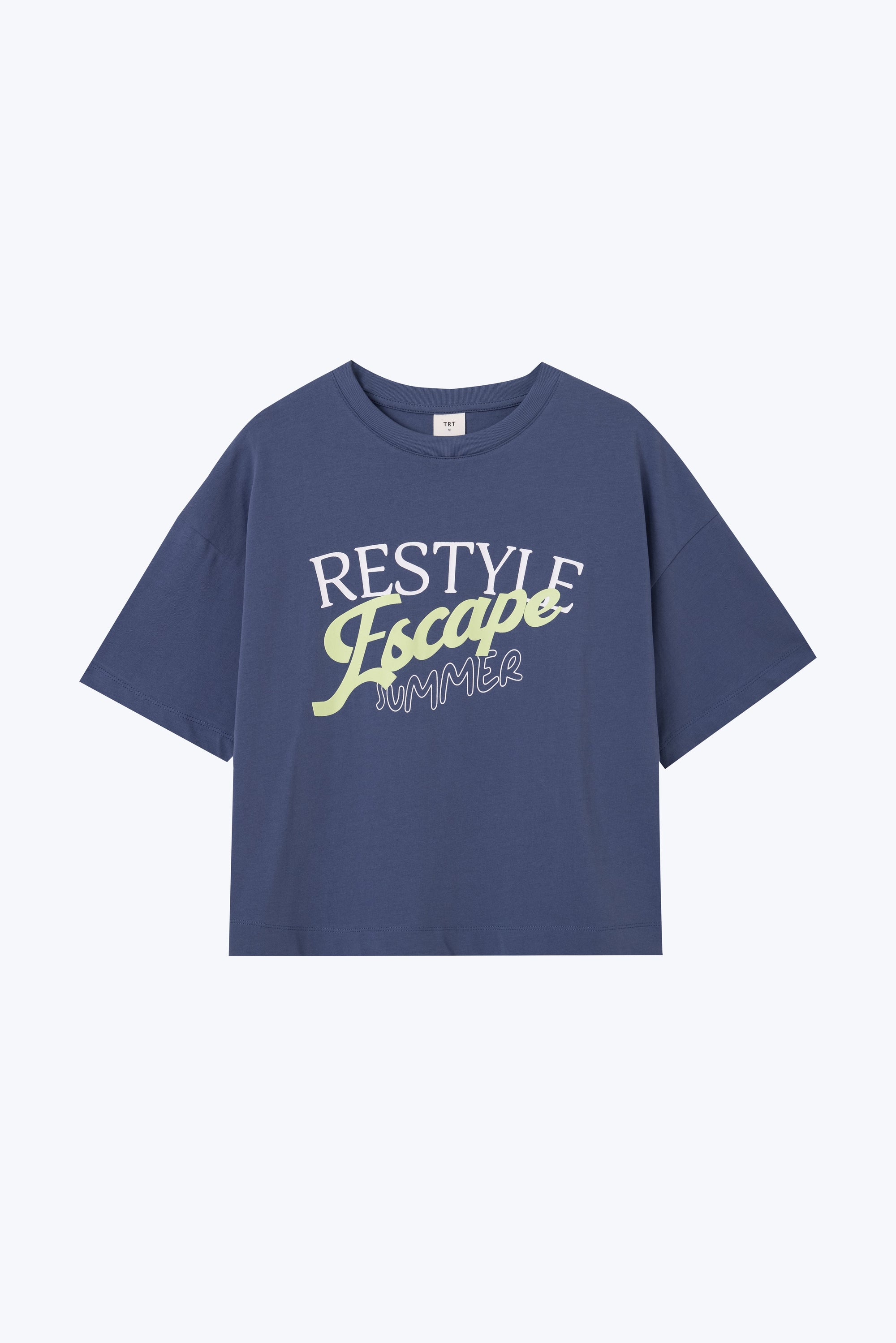 Sunset Club Tee - Denim Blue