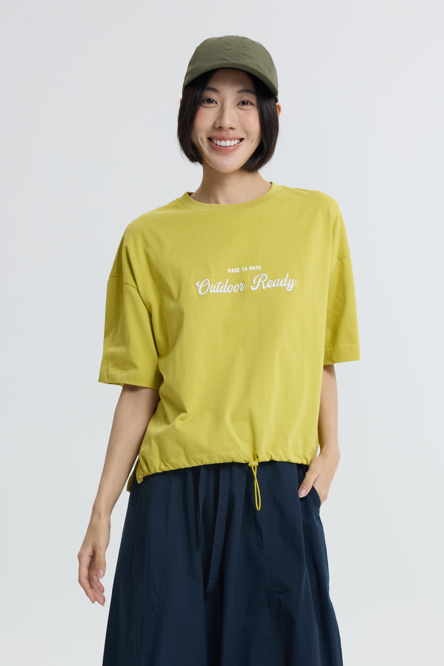 Outdoor Ready' Tee - Lime