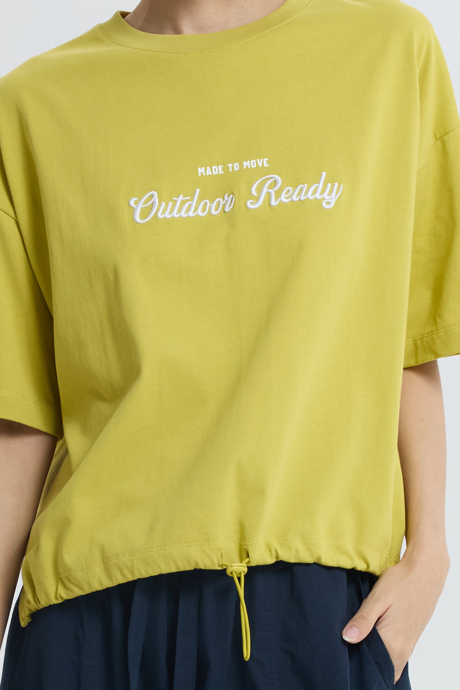 Outdoor Ready' Tee - Lime
