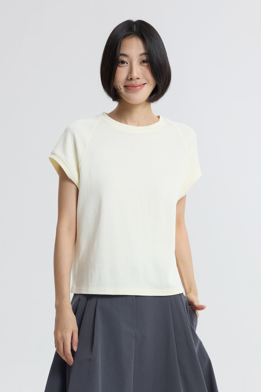 Raglan Sleeve Tee - Butter