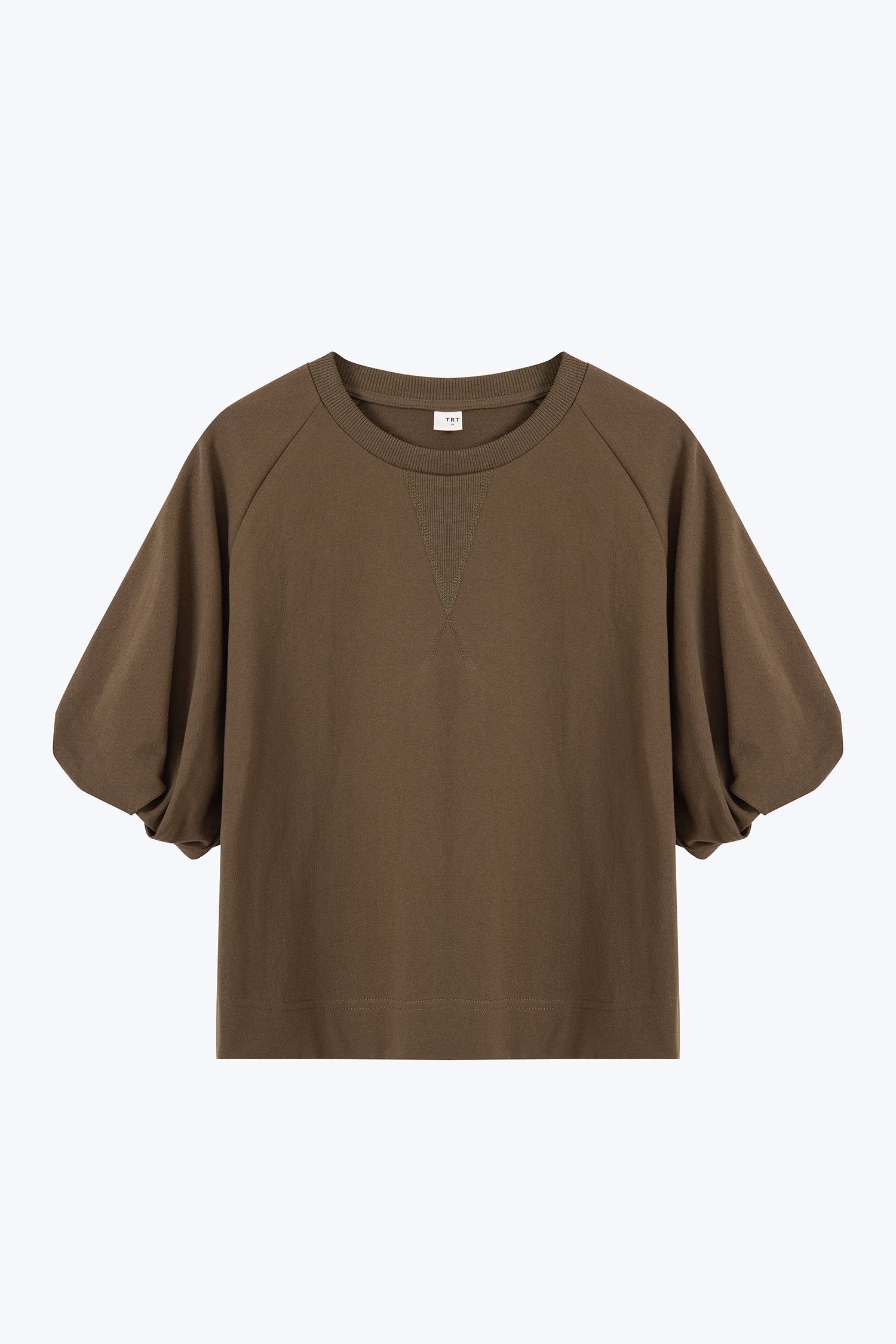 Soft Volume Sweater - Army Green