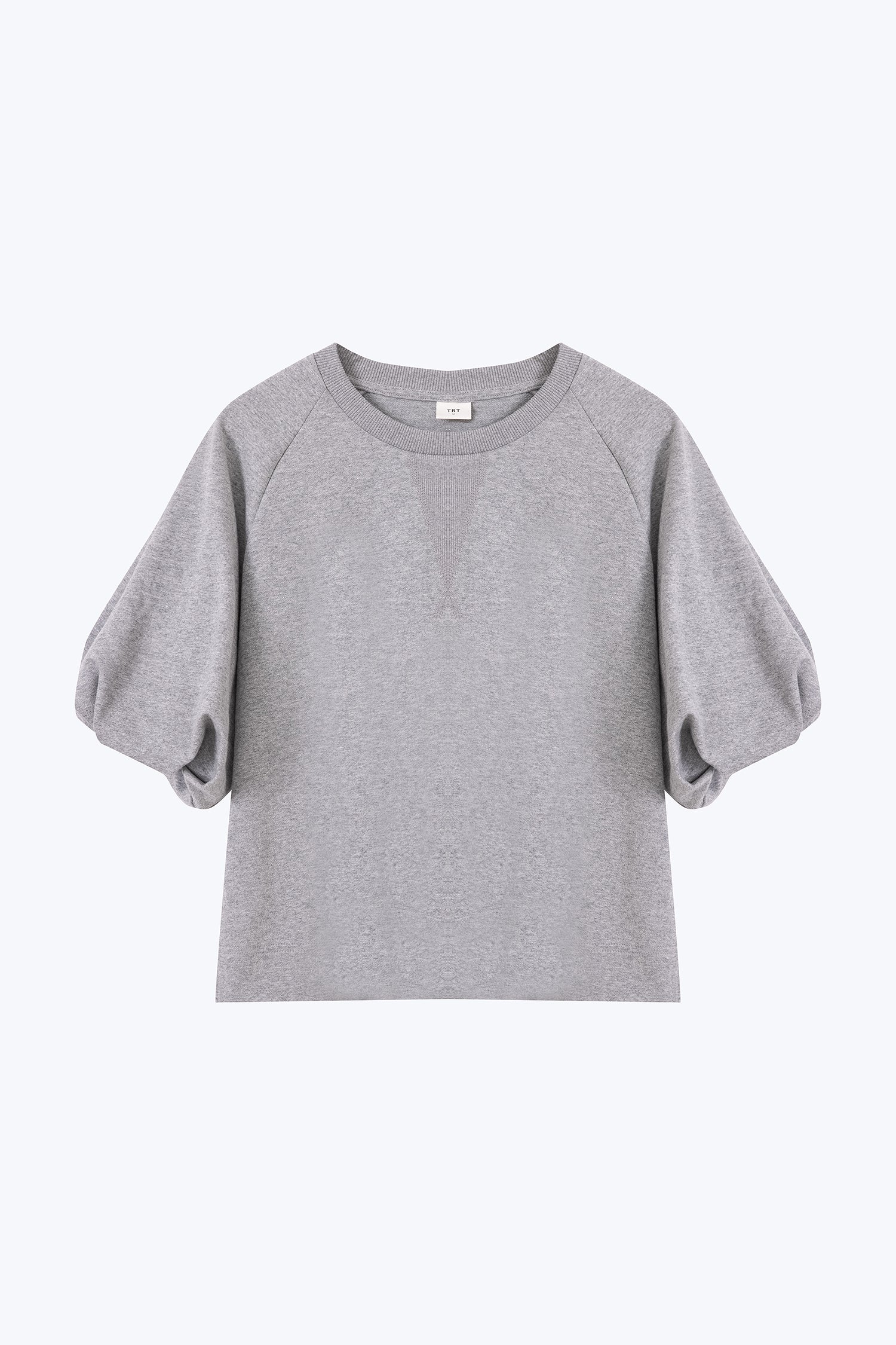Soft Volume Sweater - Light Grey