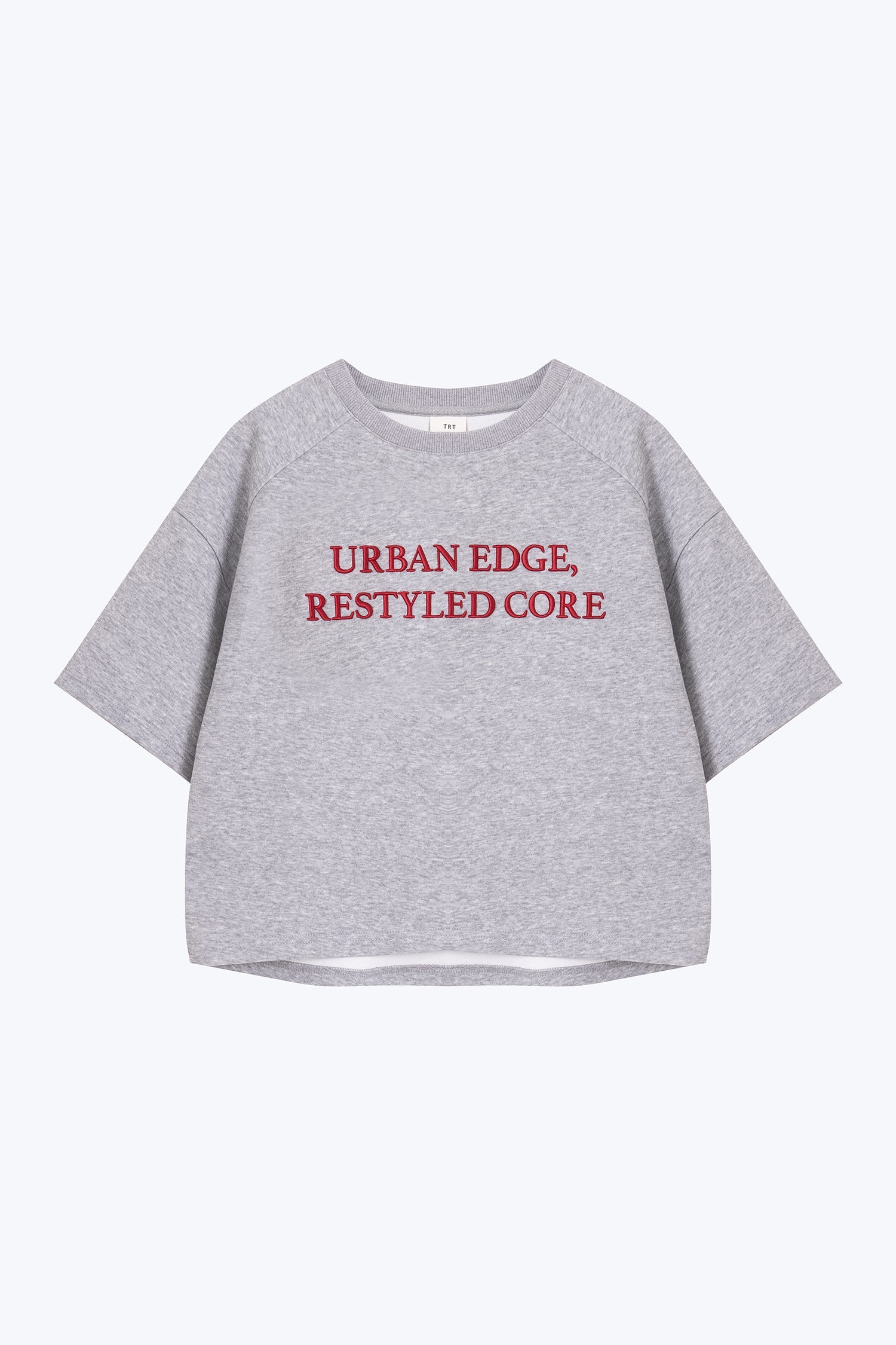 Embroidery Tee - Grey