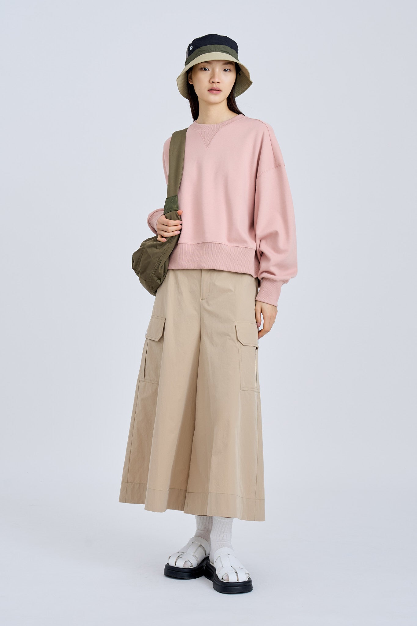 Long Sleeve Sweatshirt - Blush