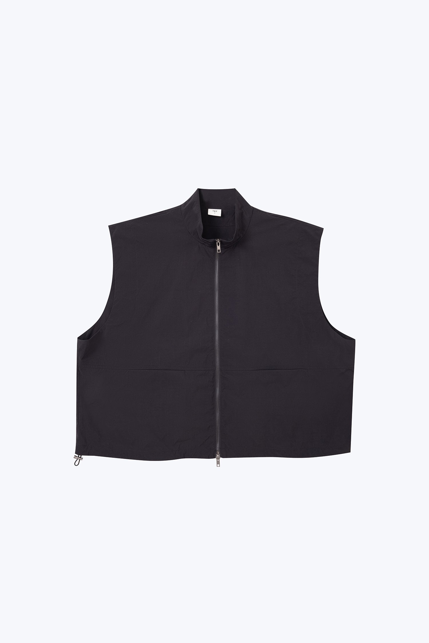 Zipper Vest - Black