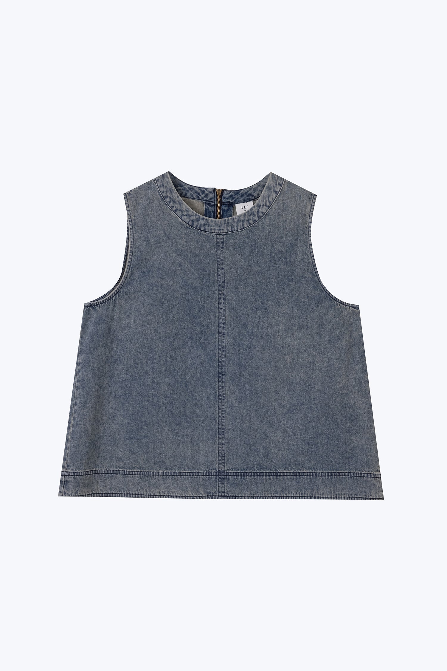 Denim Sleeveless Top - Denim