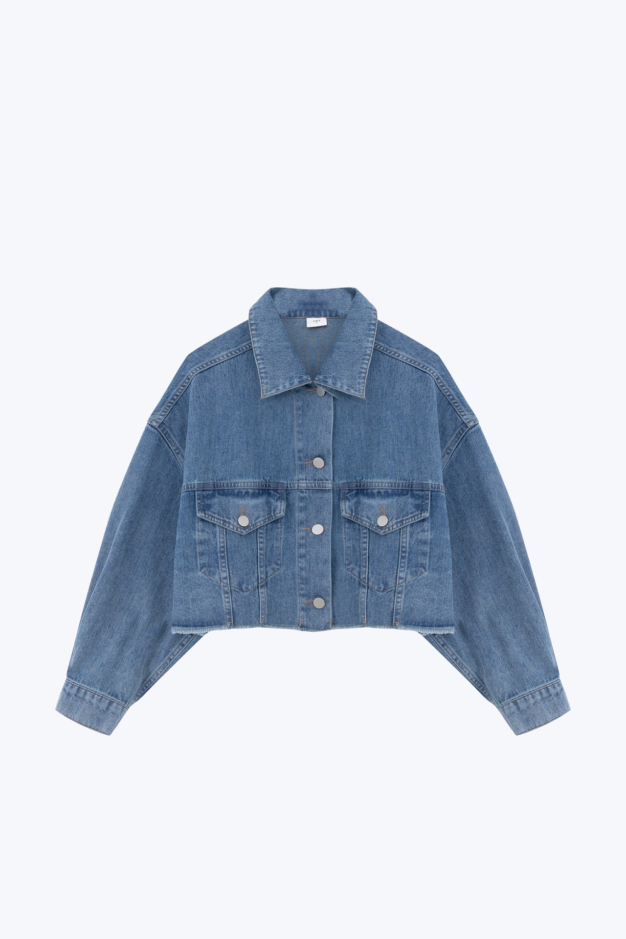 Cropped Denim Jacket - Denim – The Restyle Trait