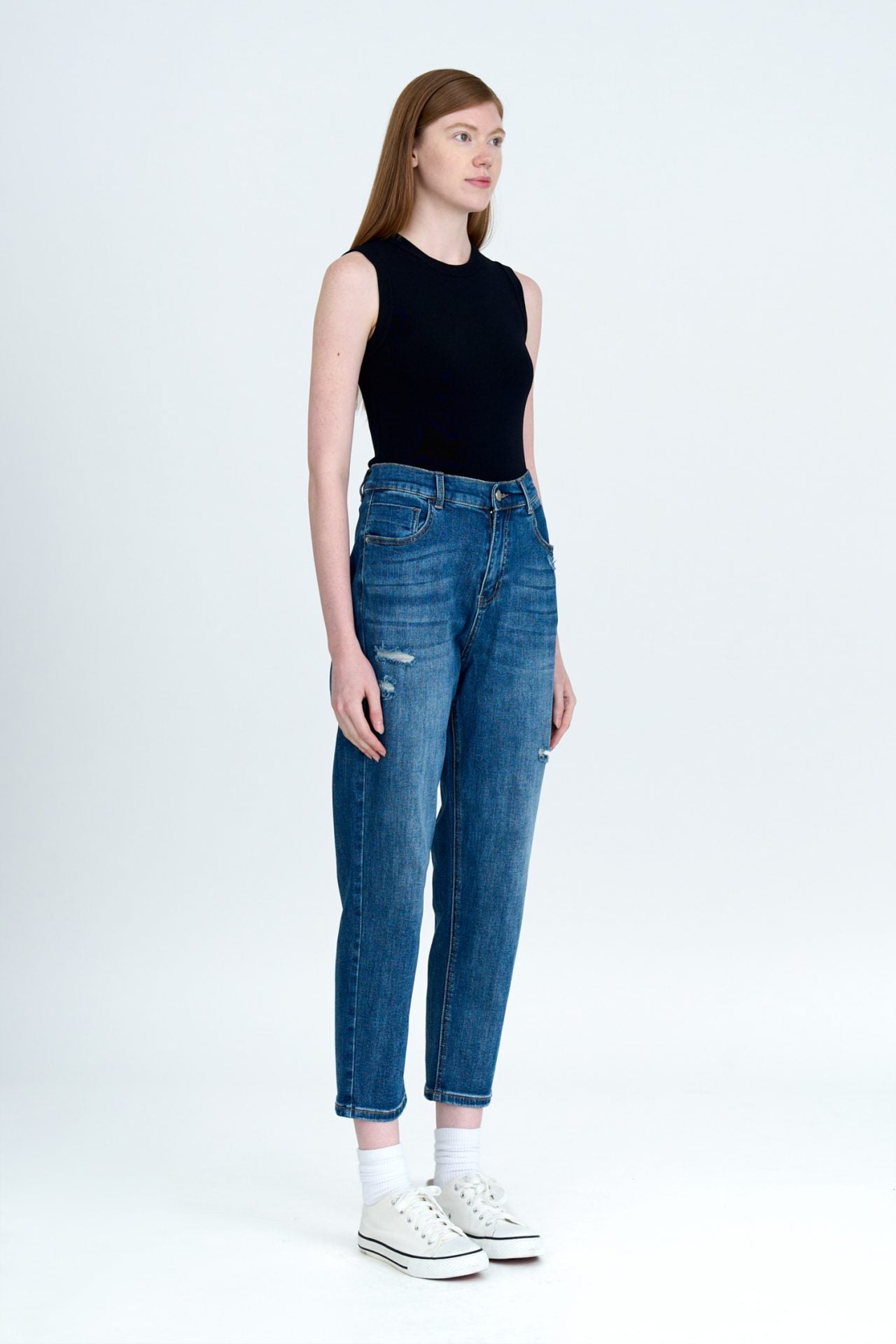 Ripped Relaxed Jeans [AT]