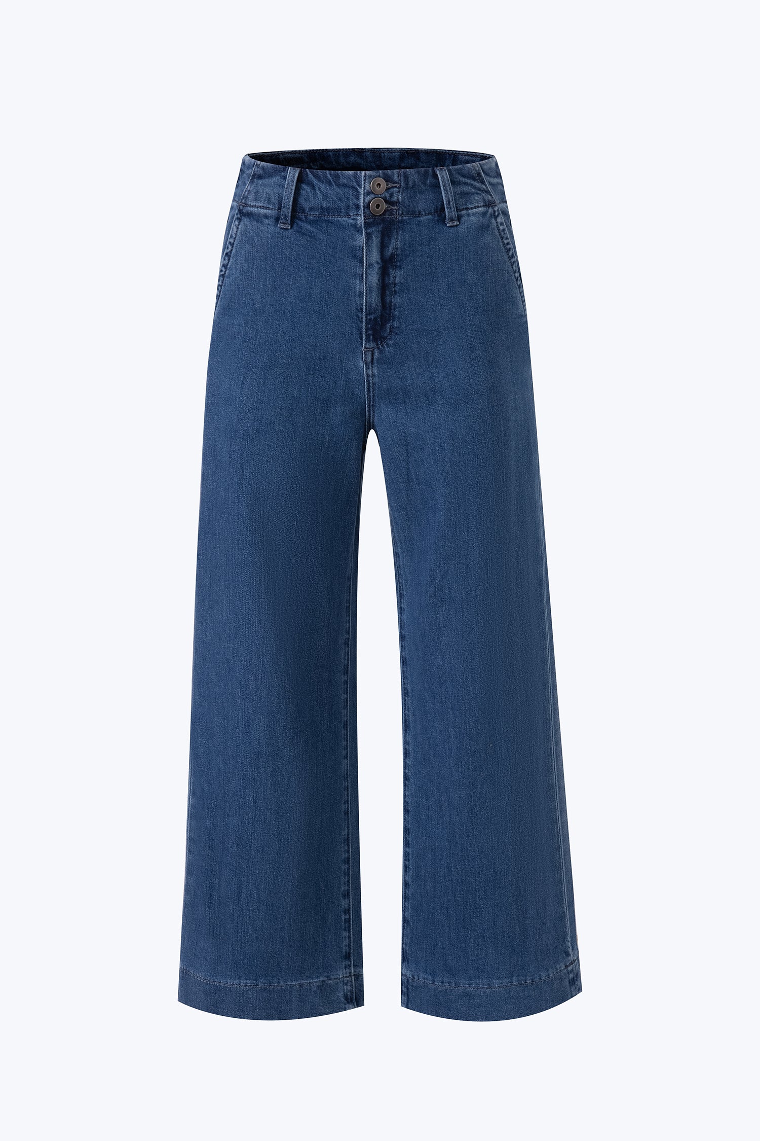 Straight Leg Jeans - Denim