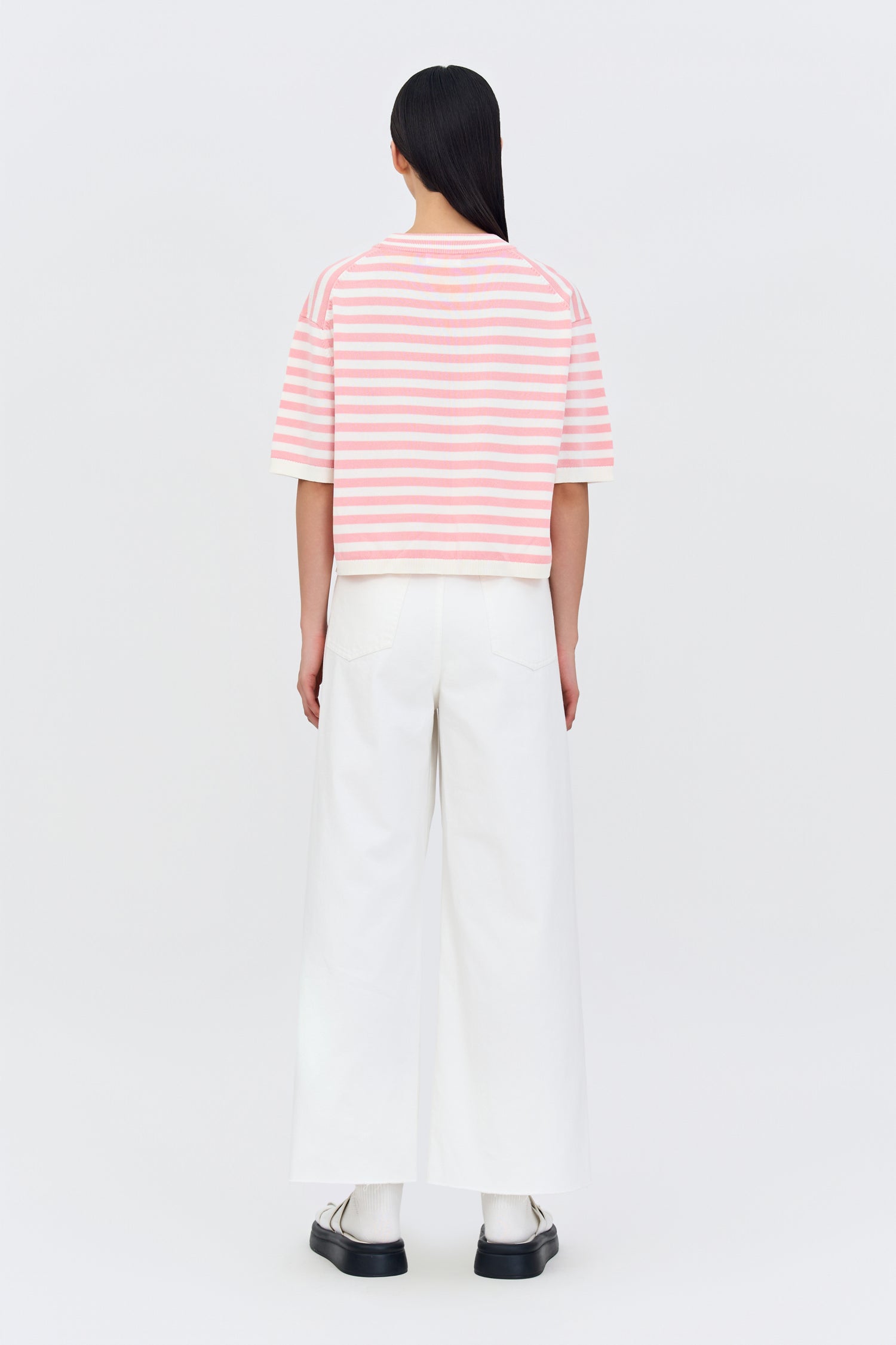 Straight Jeans - Cream